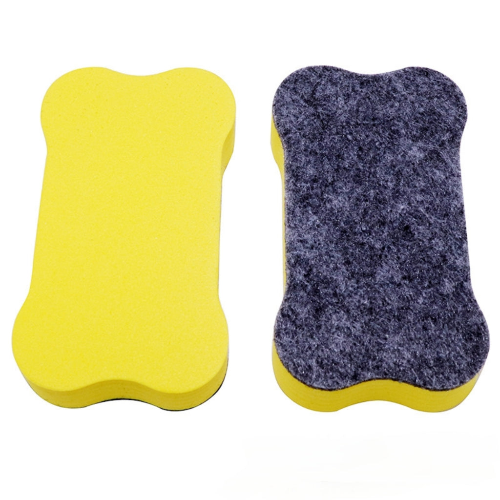 Kids Whiteboard Eraser Felt Bone Colorful Dustless NonToxic