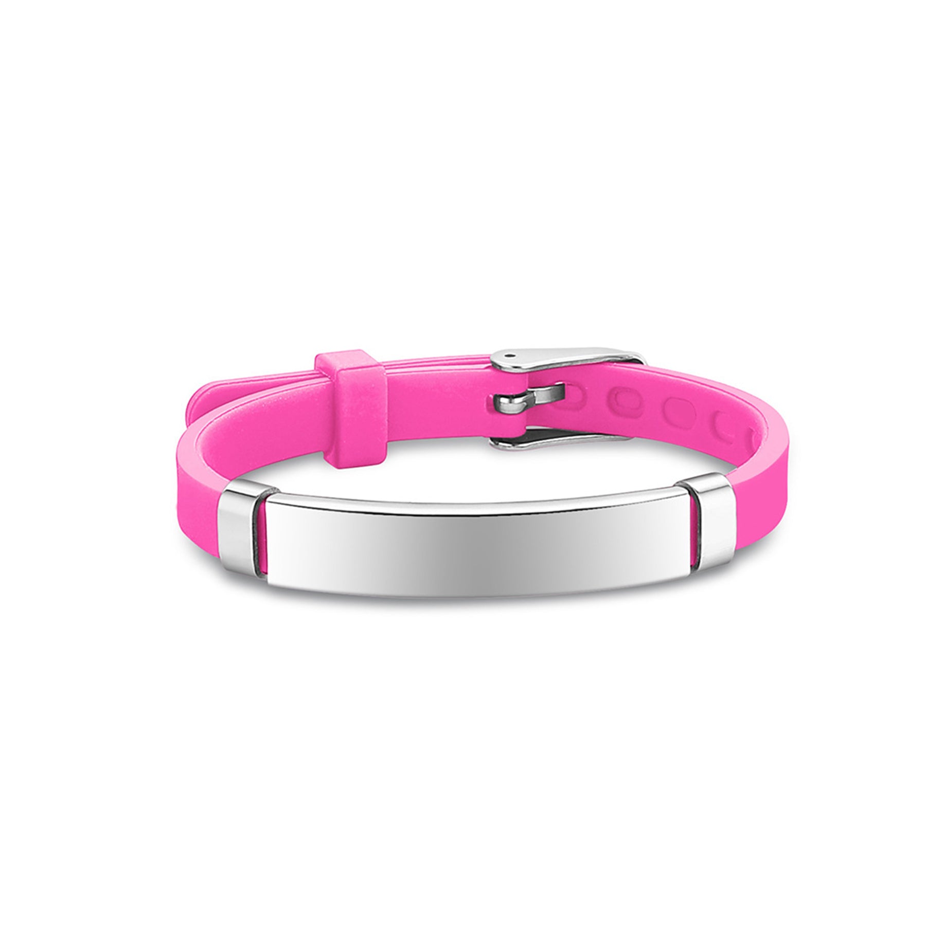 Children's Anti-Loss Multi-Color Titanium Steel Silicone Wristband