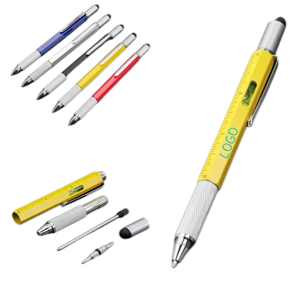 6 in 1 Multi Functional Tool Pen Ballpoint Pen Screwdriver