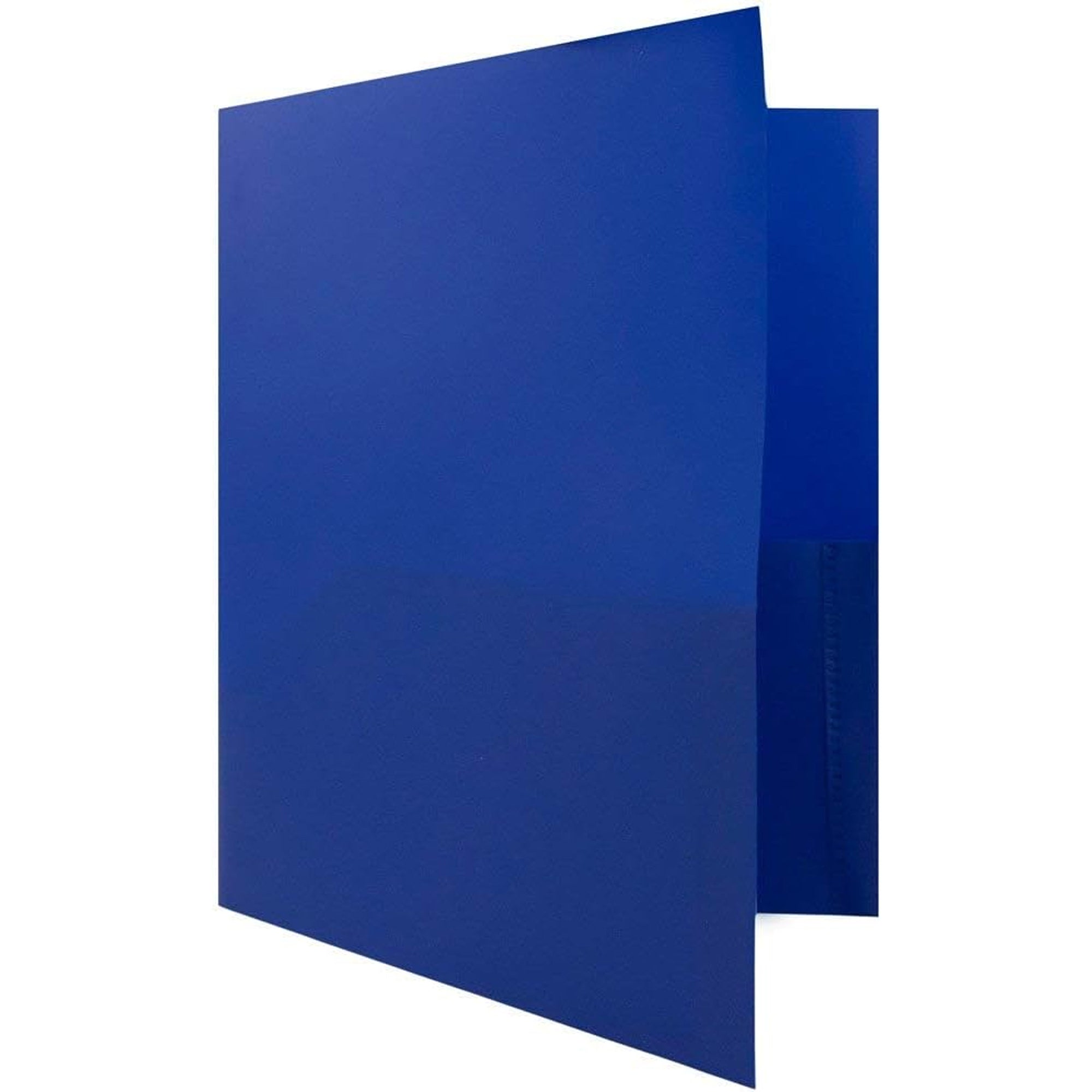 2 Pocket Durable Folders with Metal Prongs Fastener Clasps