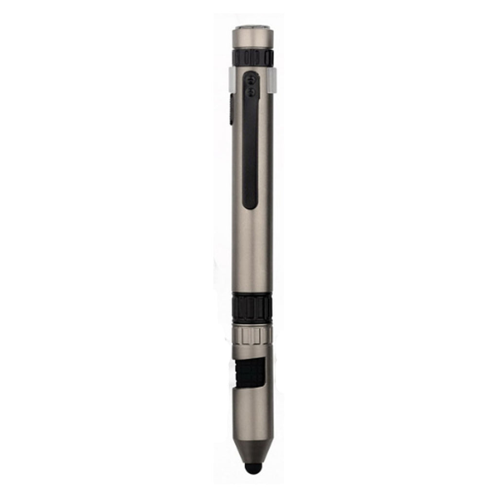 6 in 1 Multi Functional Outdoor Tool Pen Ballpoint Pen