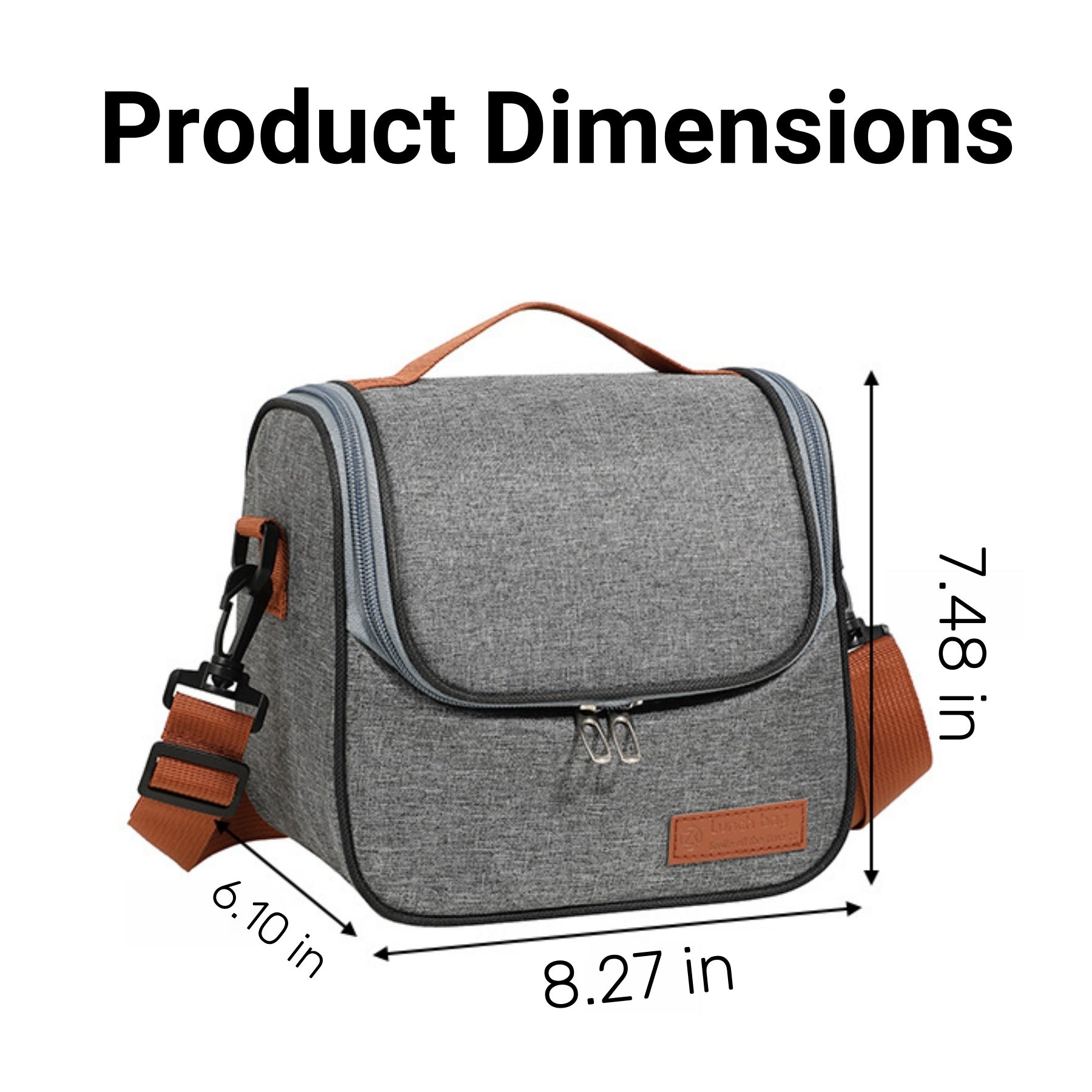 Large - Capacity Aluminum - Foil Lunch Bag