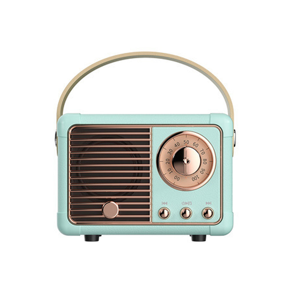 Retro Mini Plug-In Card Radio Portable Wireless Speaker