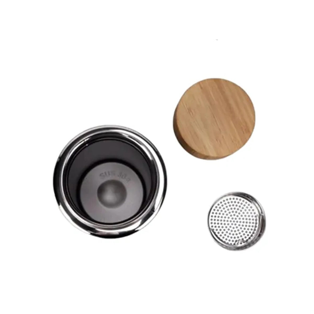 Bamboo Tea Tumbler with Lid