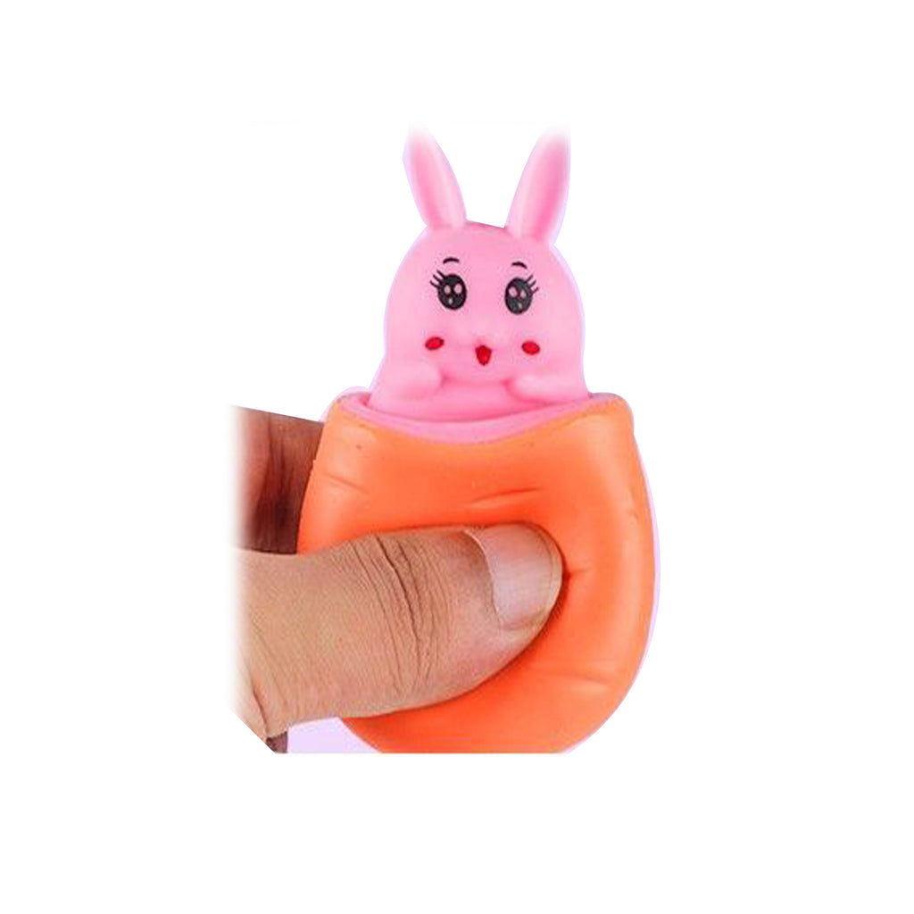 Pinching And Playing Carrots As a Stress Relieving Tool