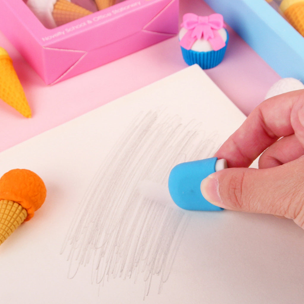 Dessert Themed Eraser Set