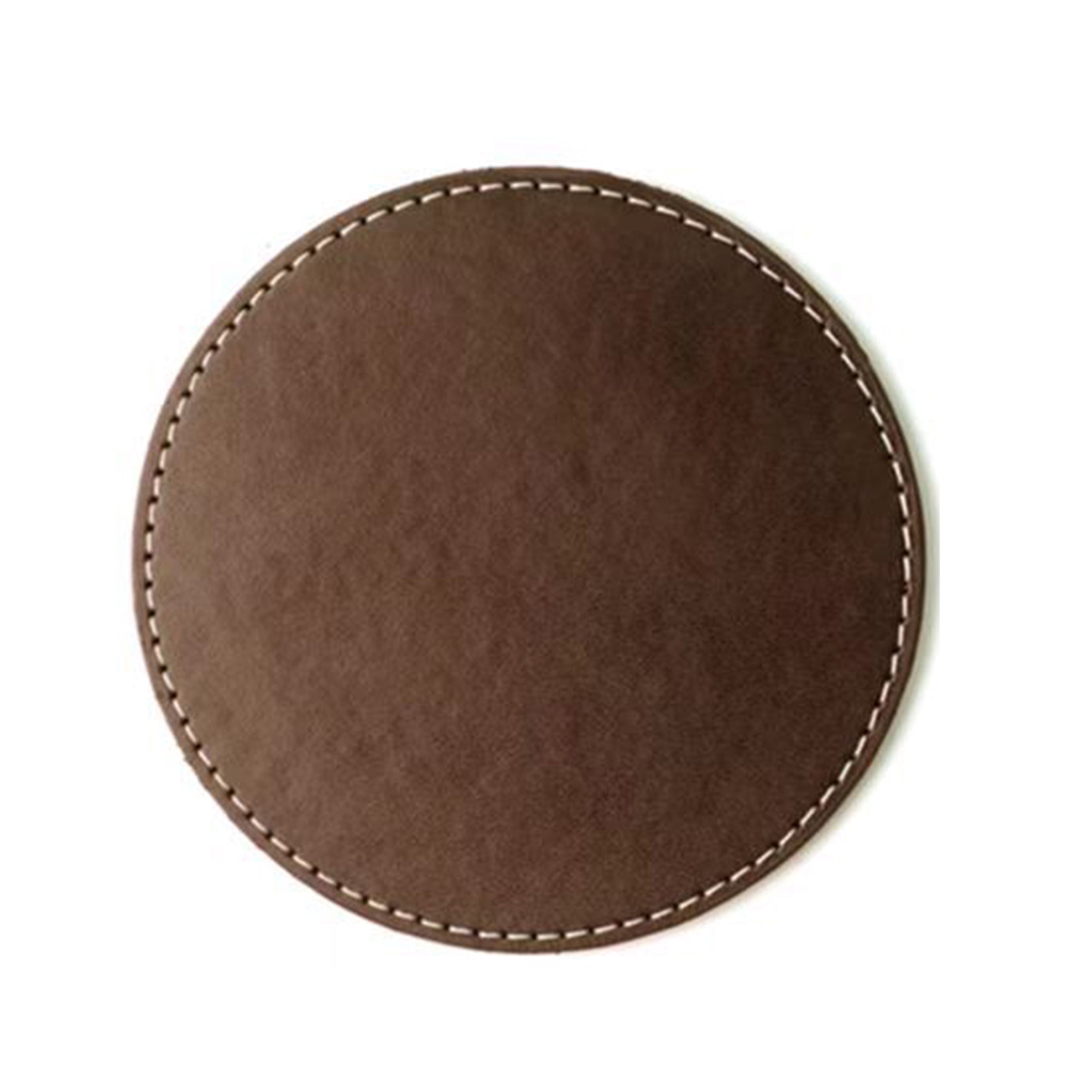 Round Leather Coasters for Drinks