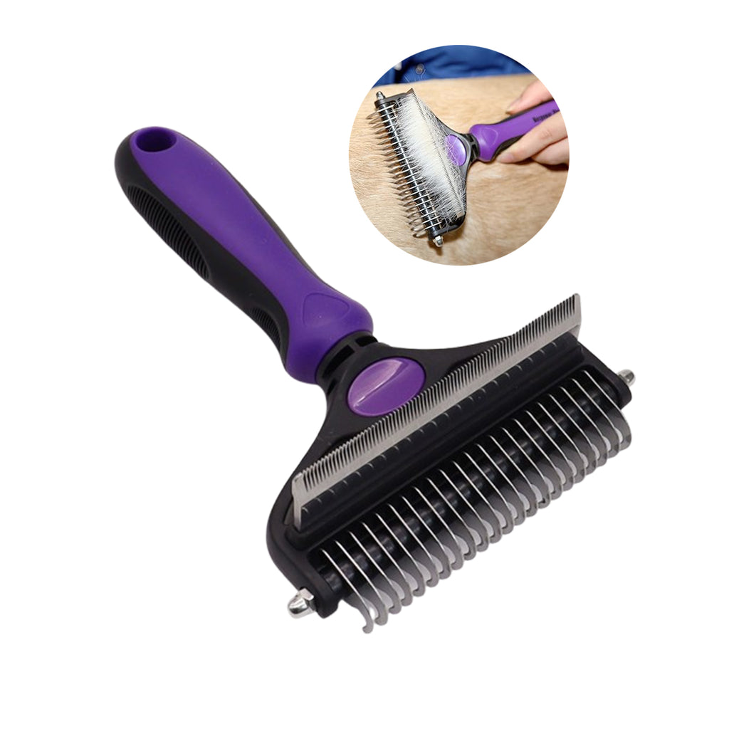 Pet Double-Sided Grooming Brush Comb