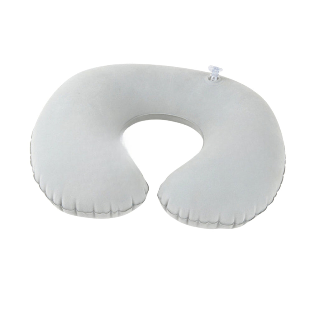 PVC Flocked Inflatable U - shaped Pillow