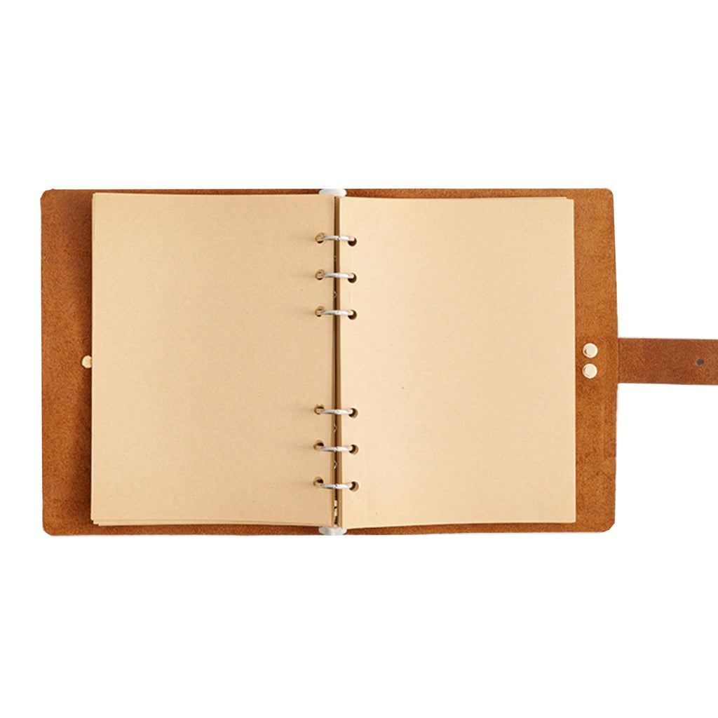 Pu Business Office Loose Leaf Notebook