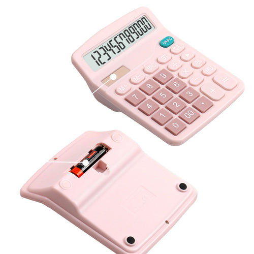 12 Digits Desktop Calculator With Large Lcd Display