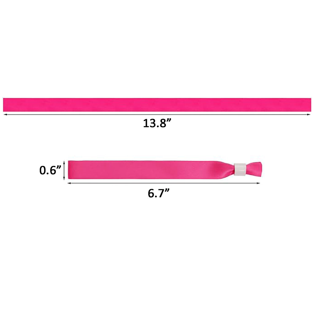 Disposable Colored Polyester Wristband