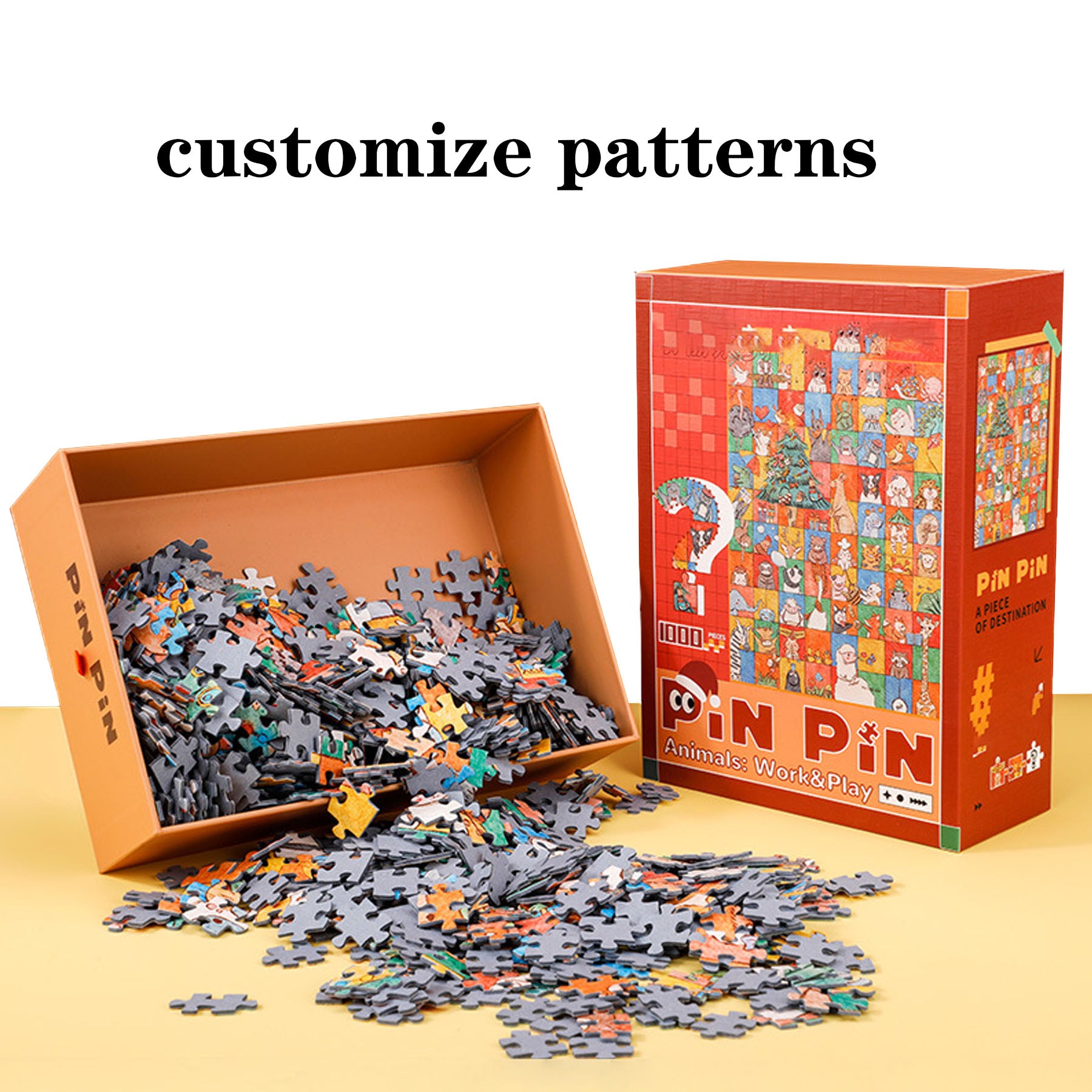 1000 Pieces Of Jigsaw Puzzles Custom For Adults And Teens