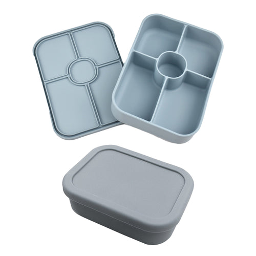 5 Compartments Silicone Lunchbox