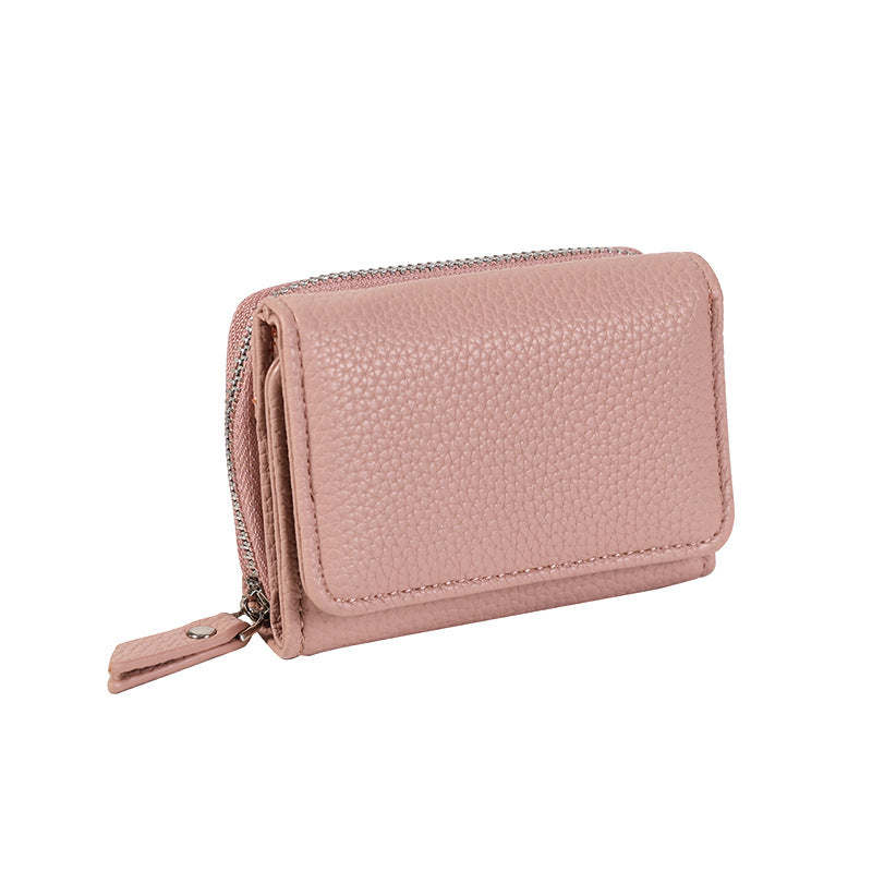 Leather Short Wallet