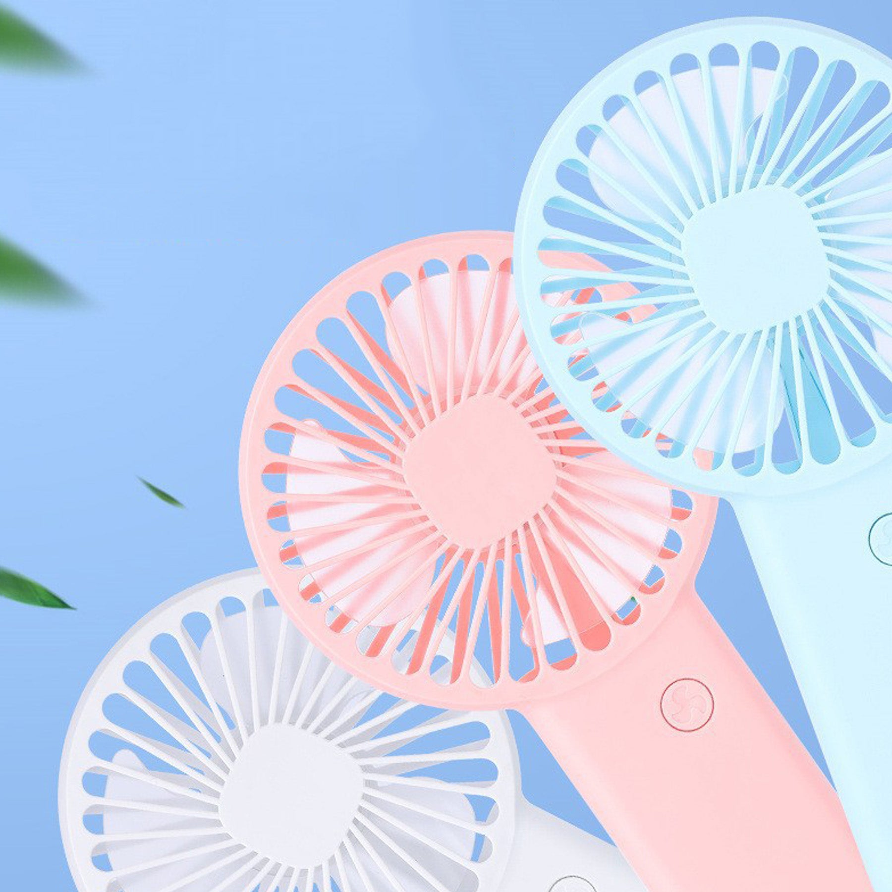 Portable Handheld Fan With Stand