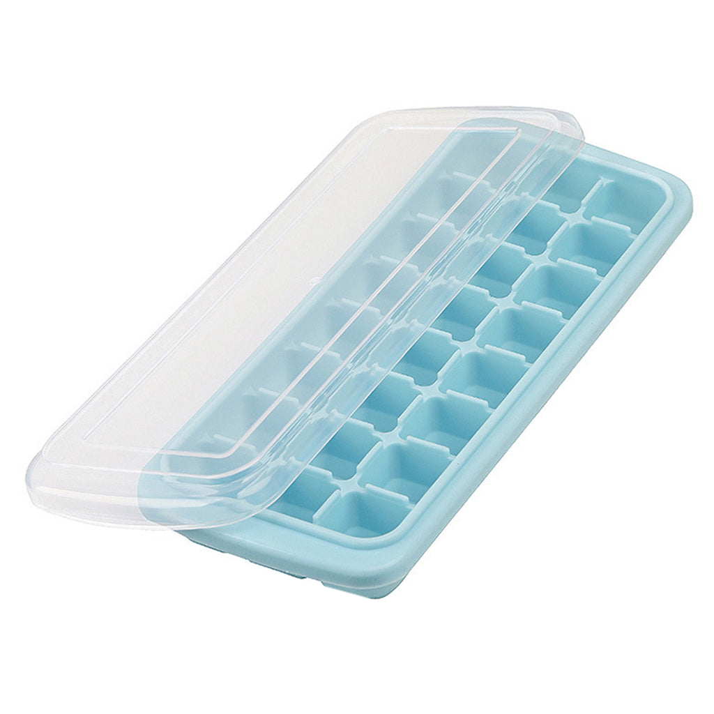 24-Slot Square Silicone Ice Cube Tray