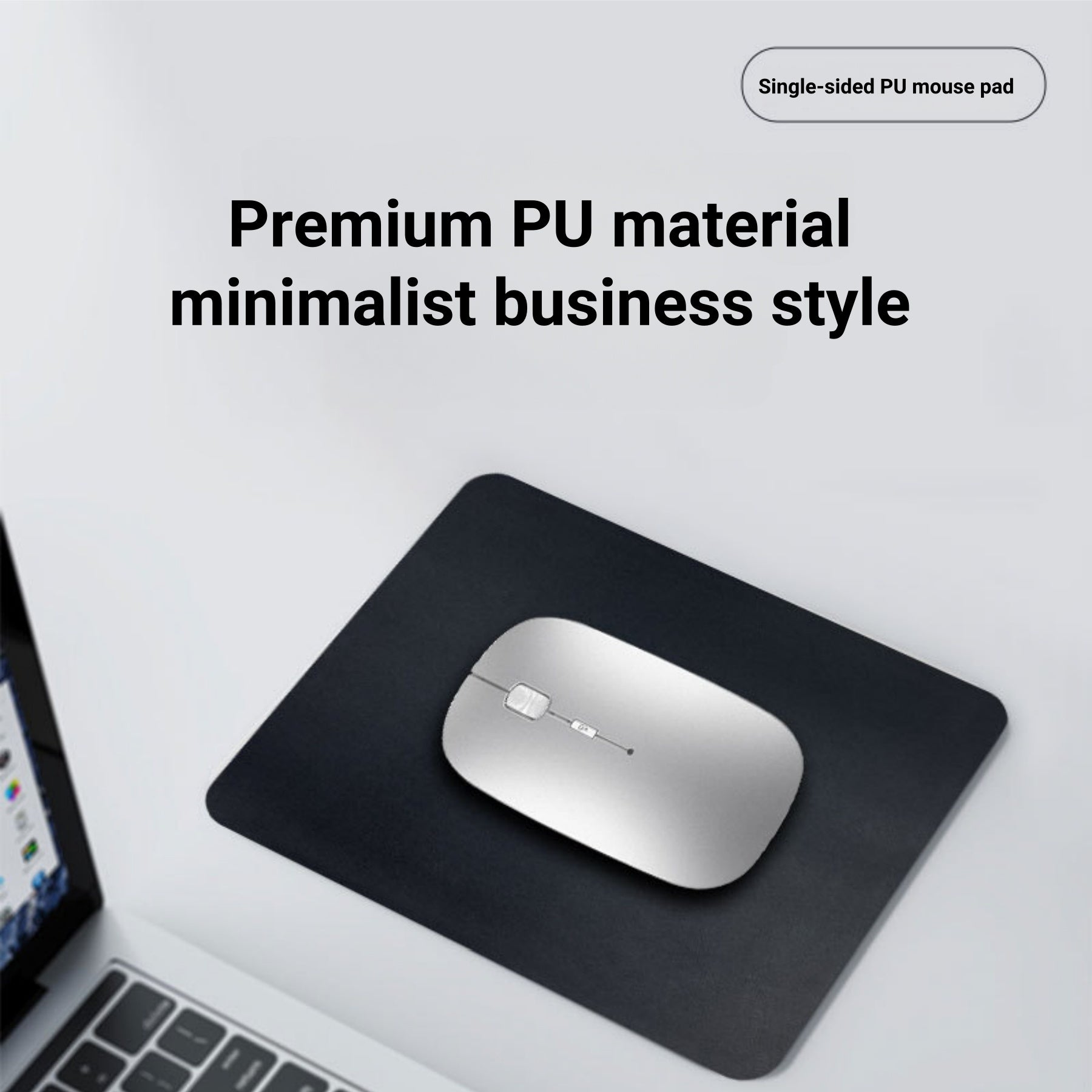 PU Leather Mouse Pad