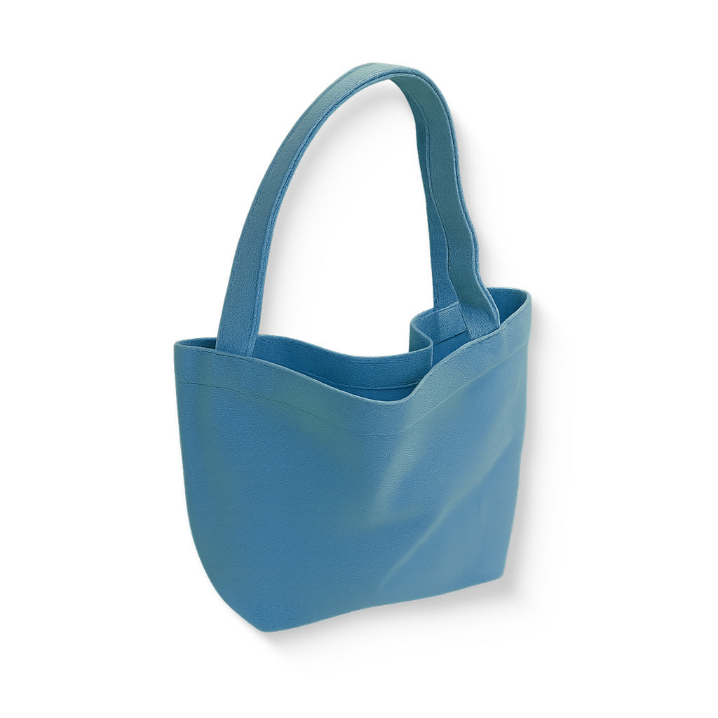 Vibrant Canvas Tote Bag-Handheld Shopping Carryall