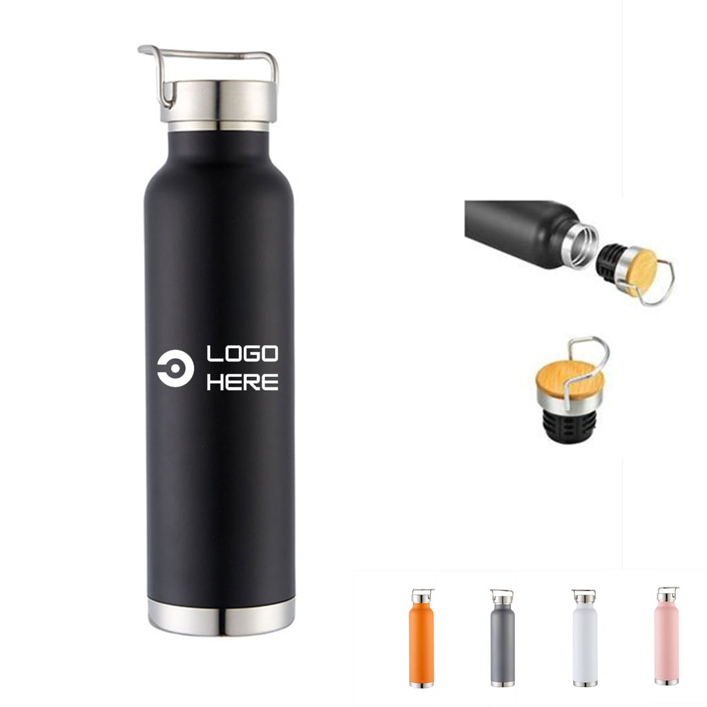 22-Ounce Portable Stainless Steel Insulated Water Bottle