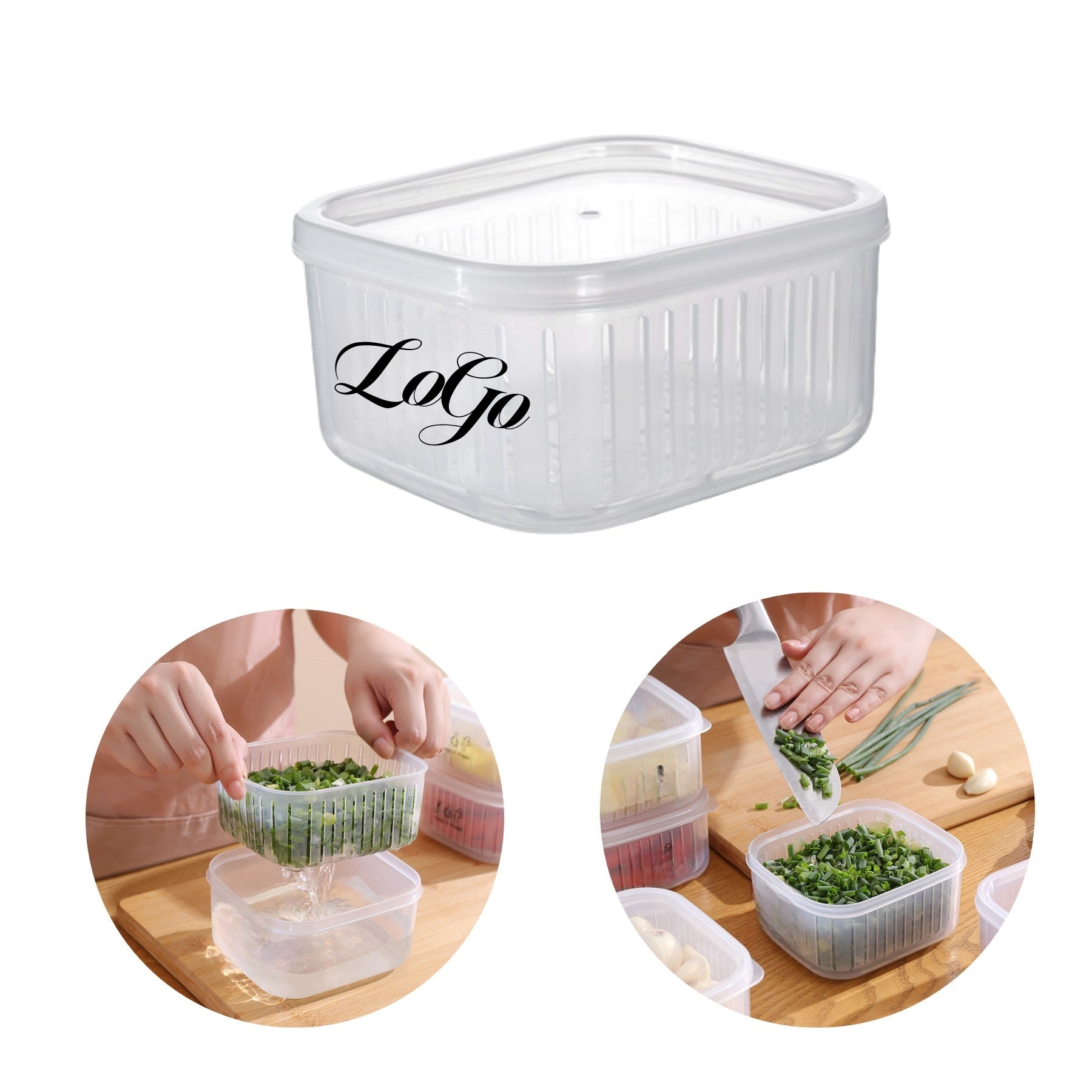 Transparent PP - Material Storage Box