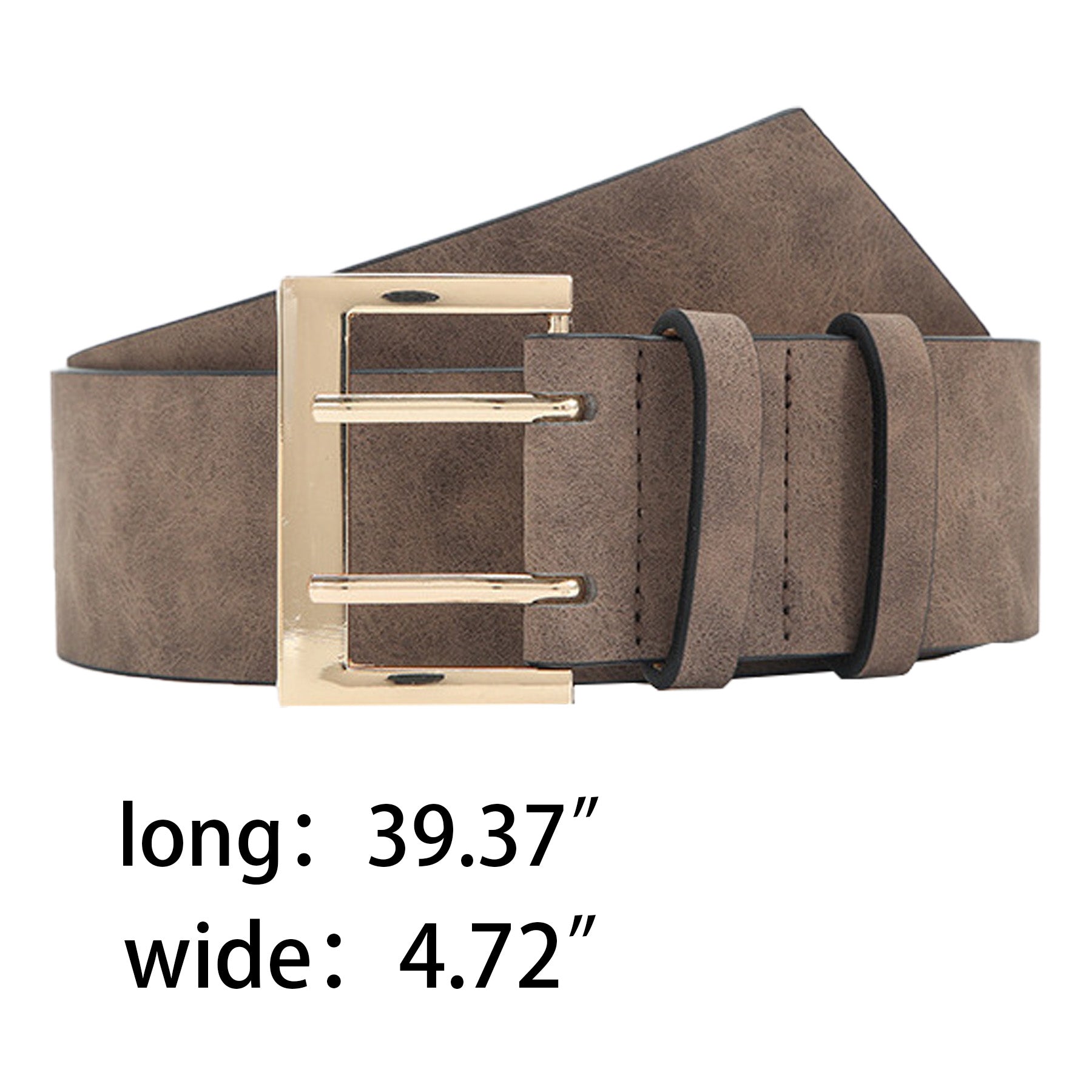 Faux Leather Baseball Belt