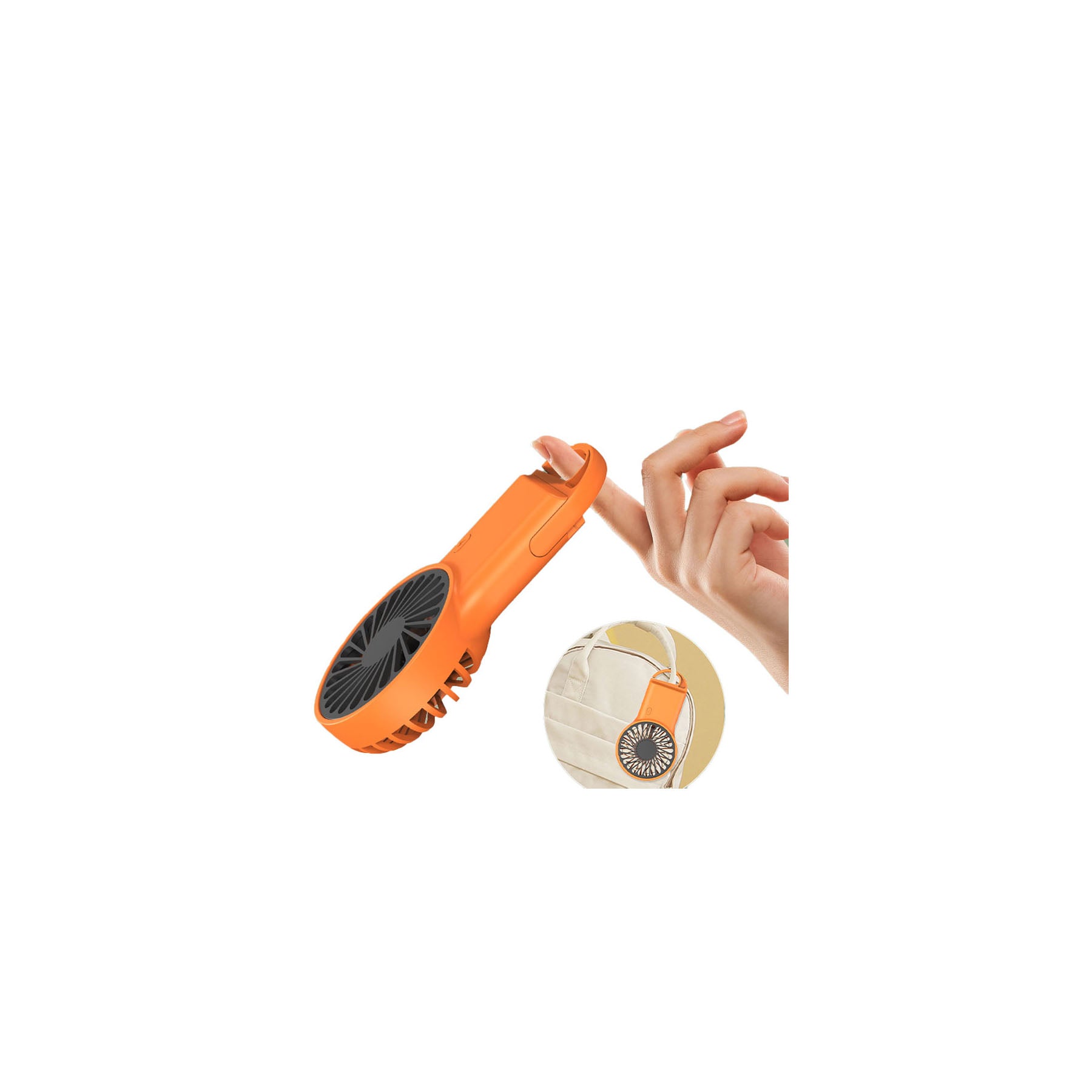 Portable Handheld Foldable Desk Usb Small Fan W/3 Speed