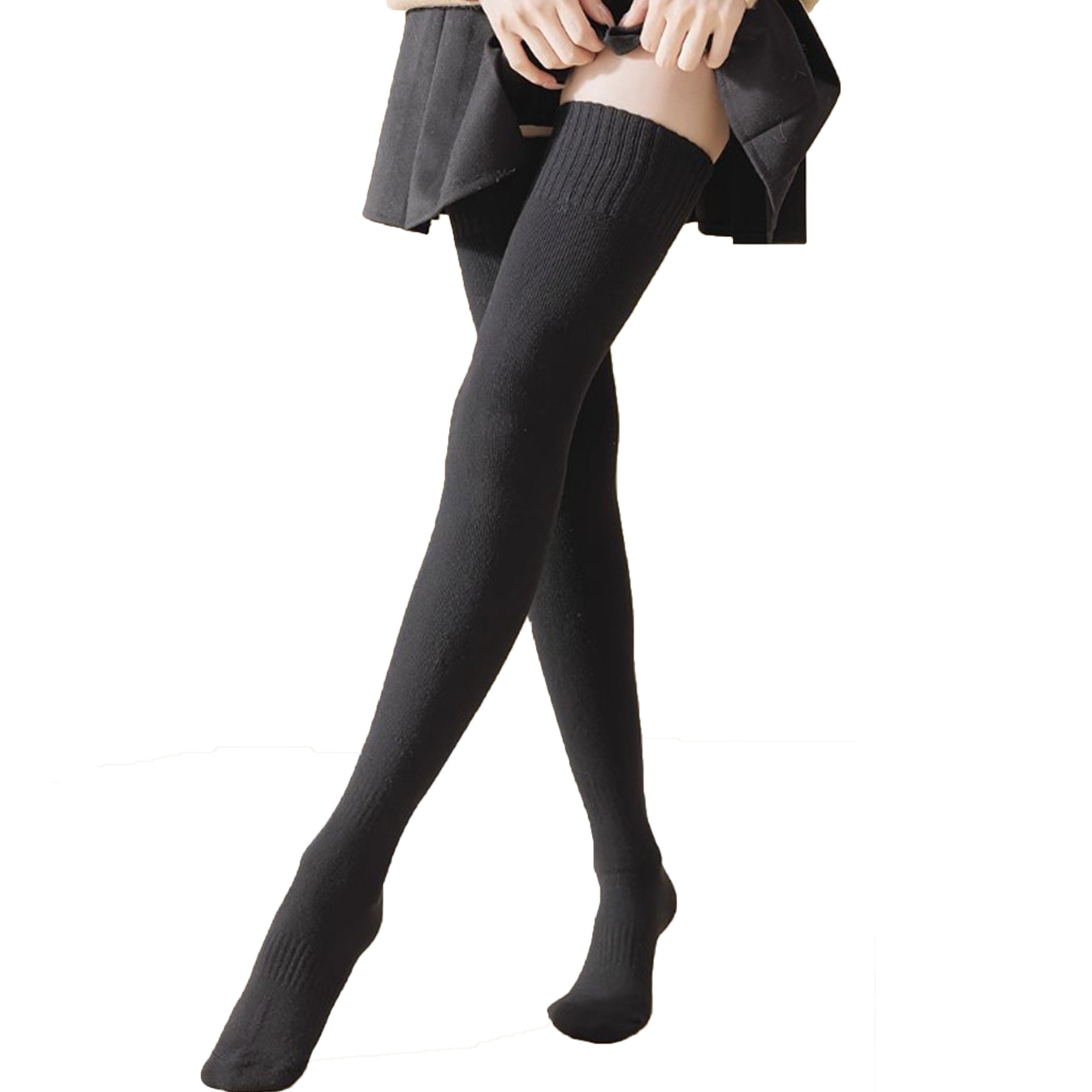 Knee-High Thickened Support And Reinforced Toes Pantyhose