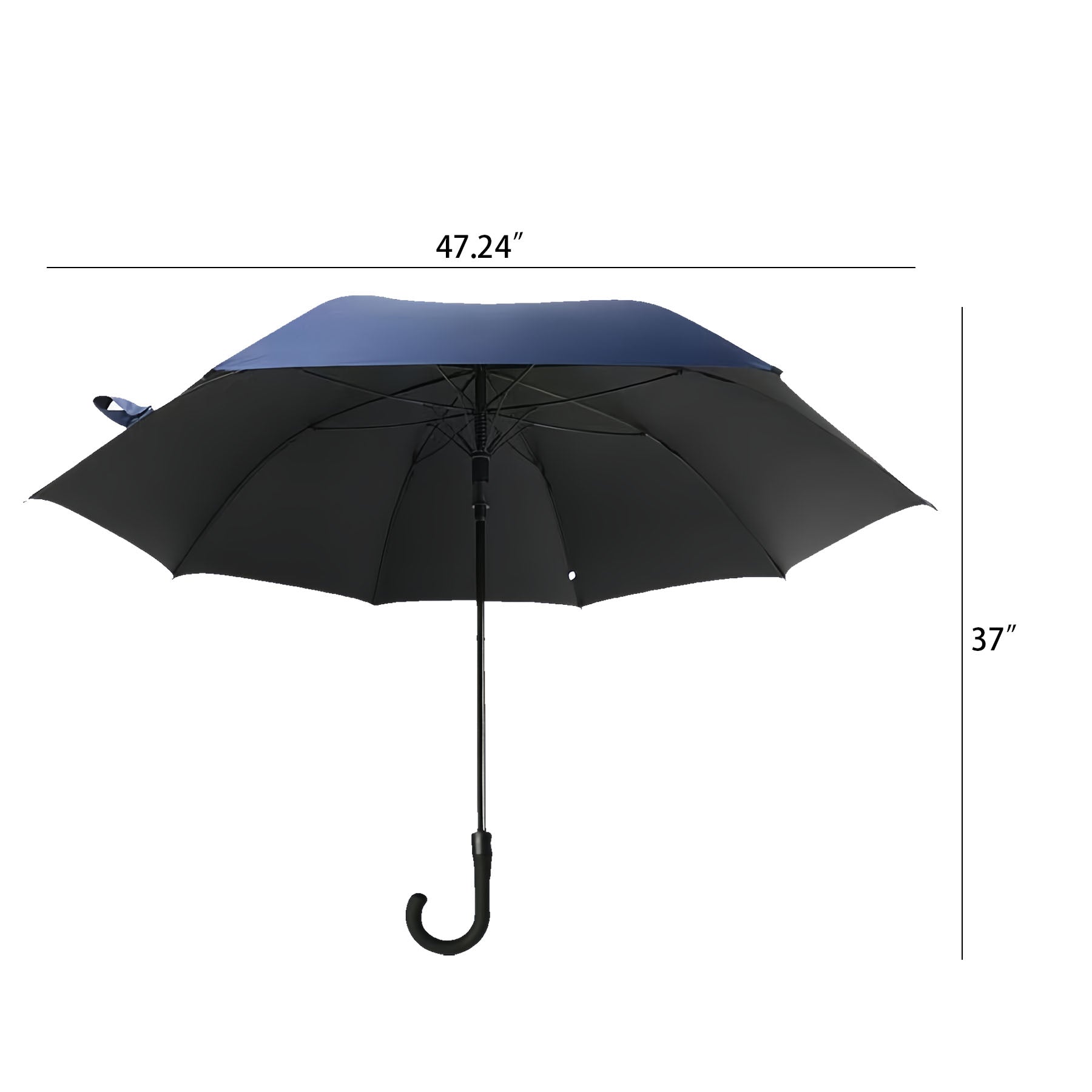 Curved Handle Automatic Umbrella