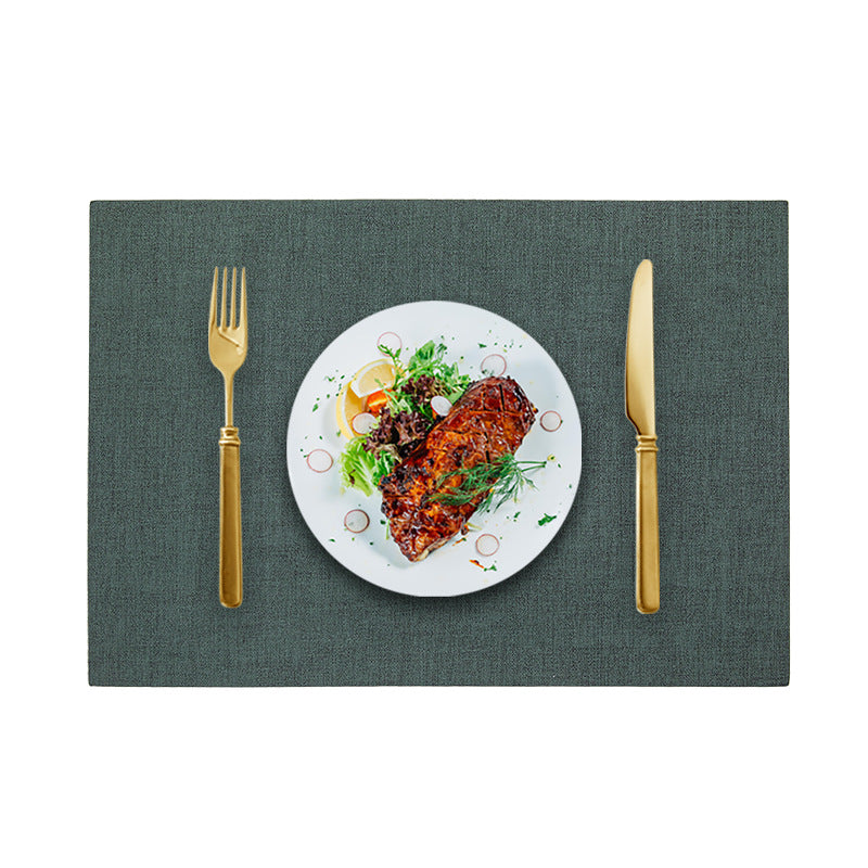 Cloth Leather Table Mat