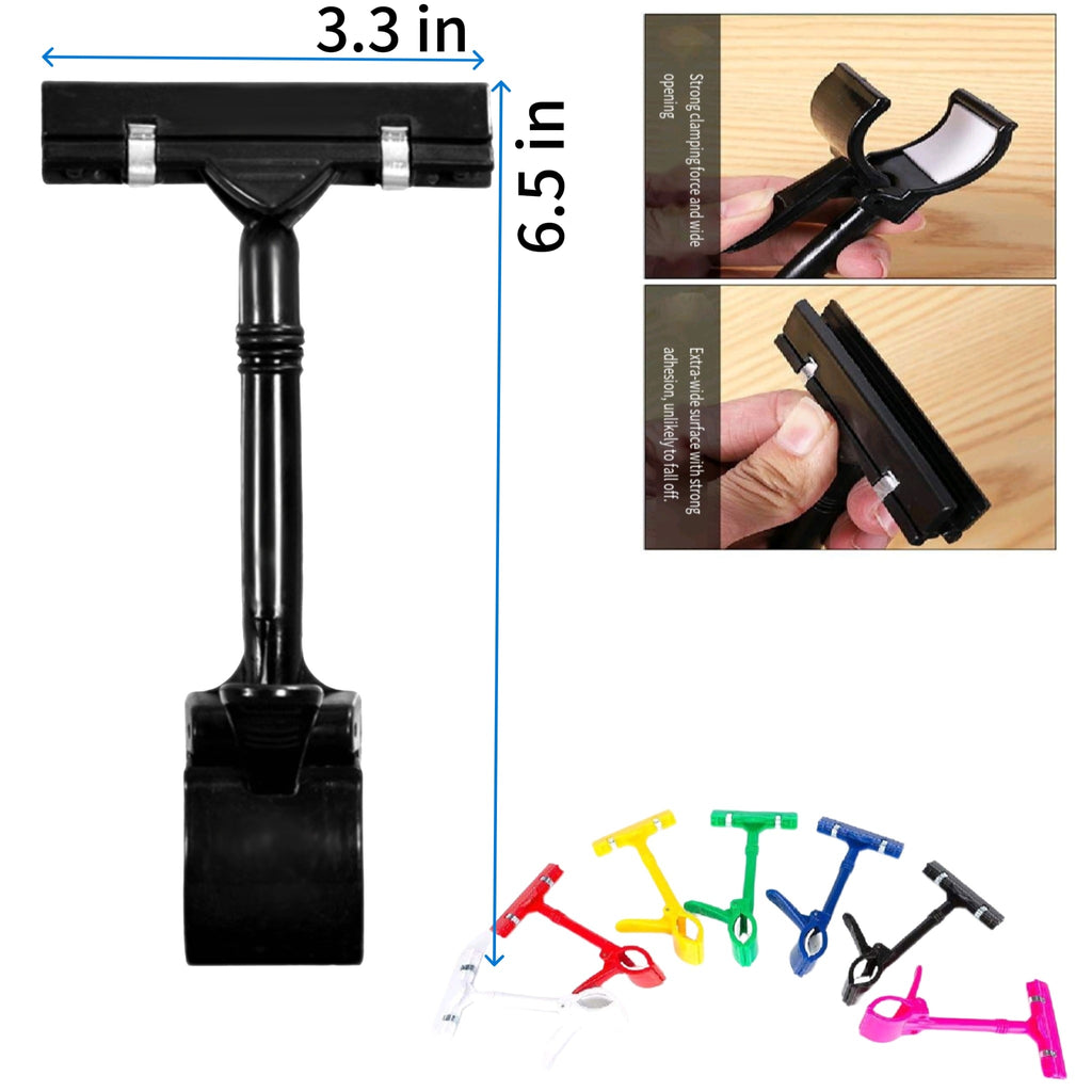 Supermarket Shelf Price Tag Clip