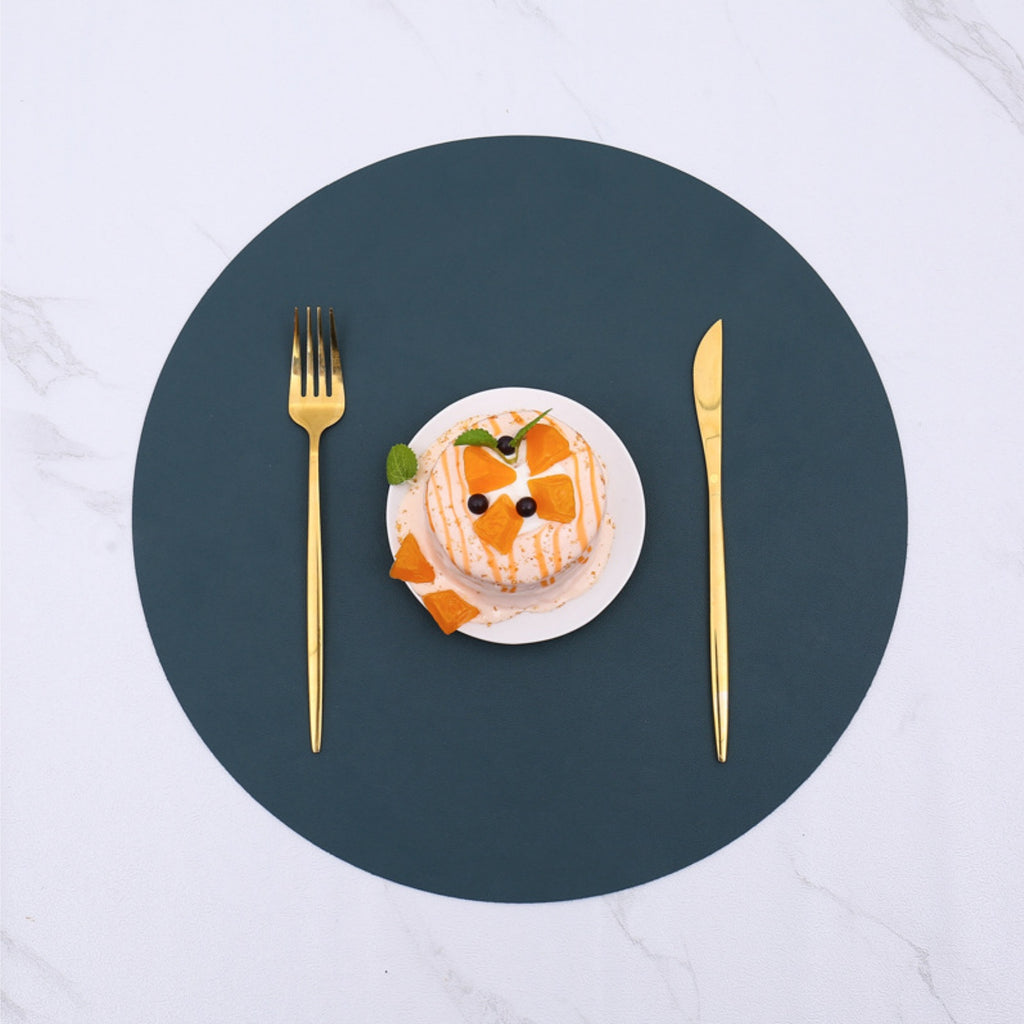 Round Minimalist Heat Insulated Placemat