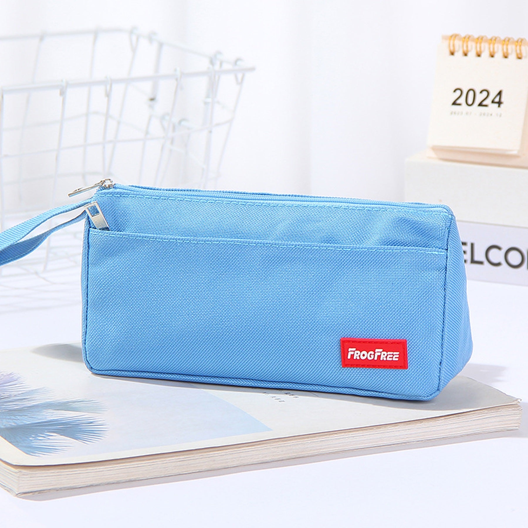Custom Simple Oxford Cloth Pencil Case