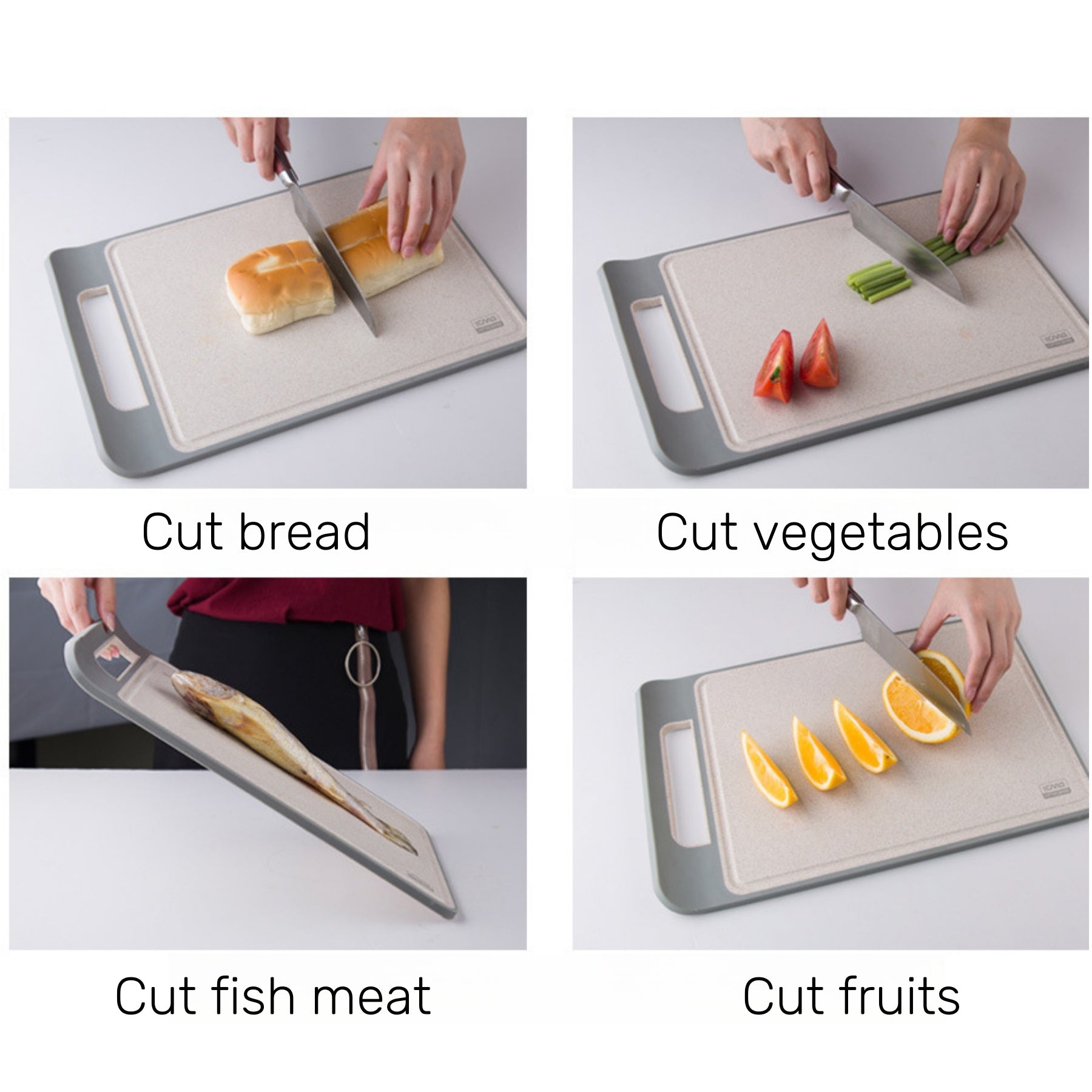 Natural Wheat Straw Chopping Board
