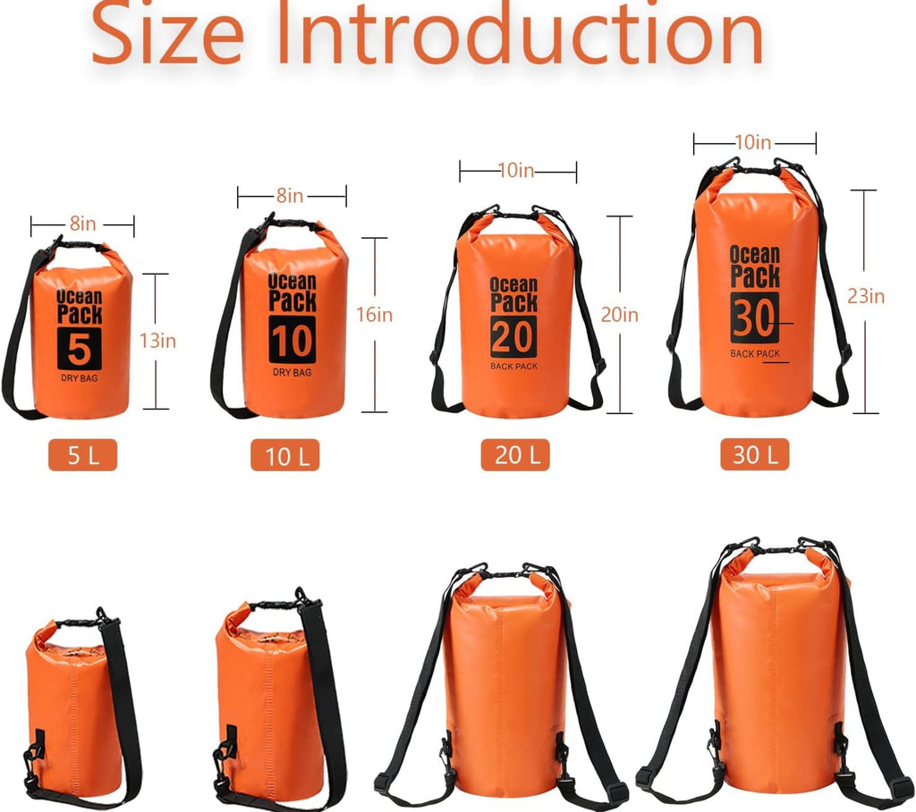 15L Outdoor Backpack Waterproof Pvc Dry Bag