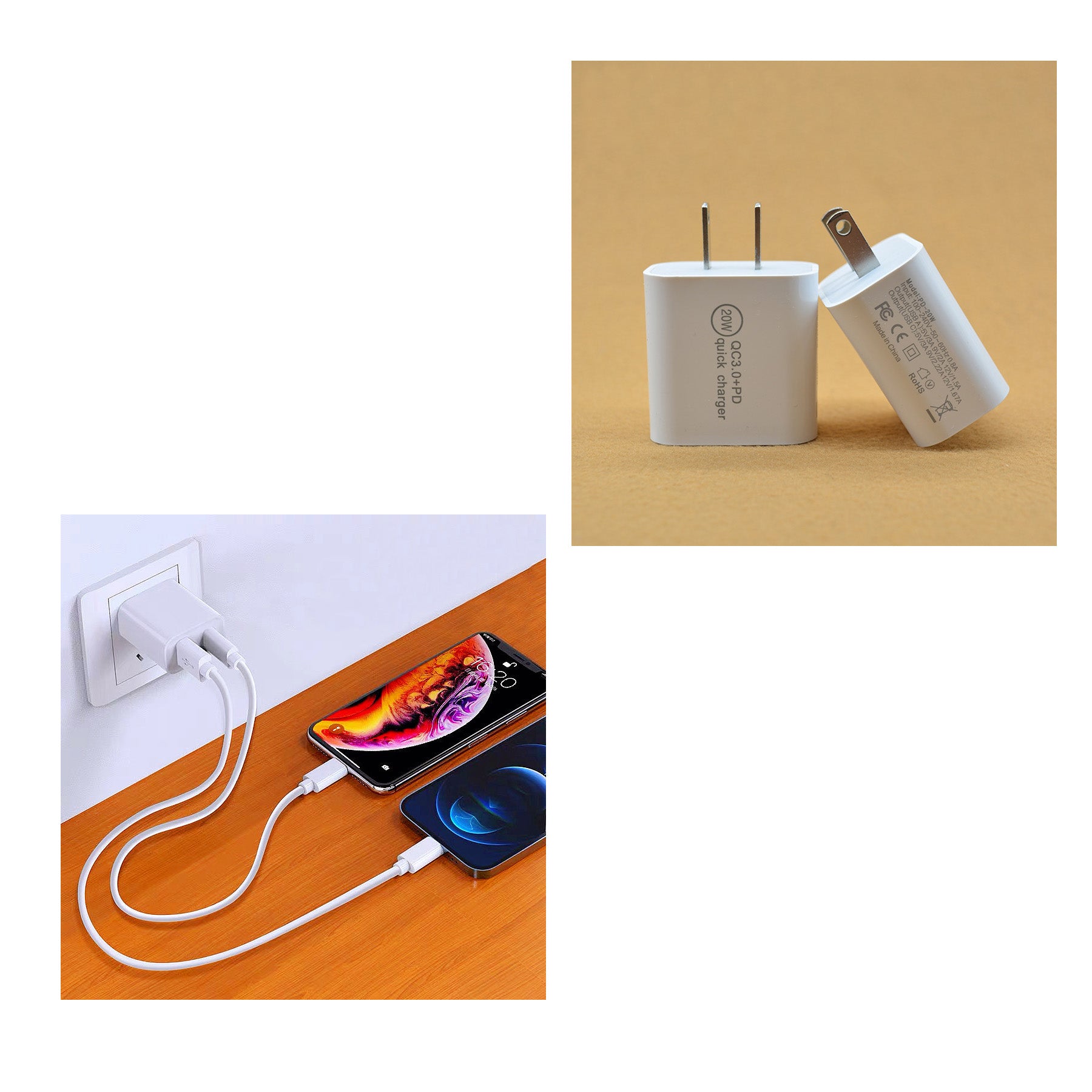 20W Dual-Port Charger