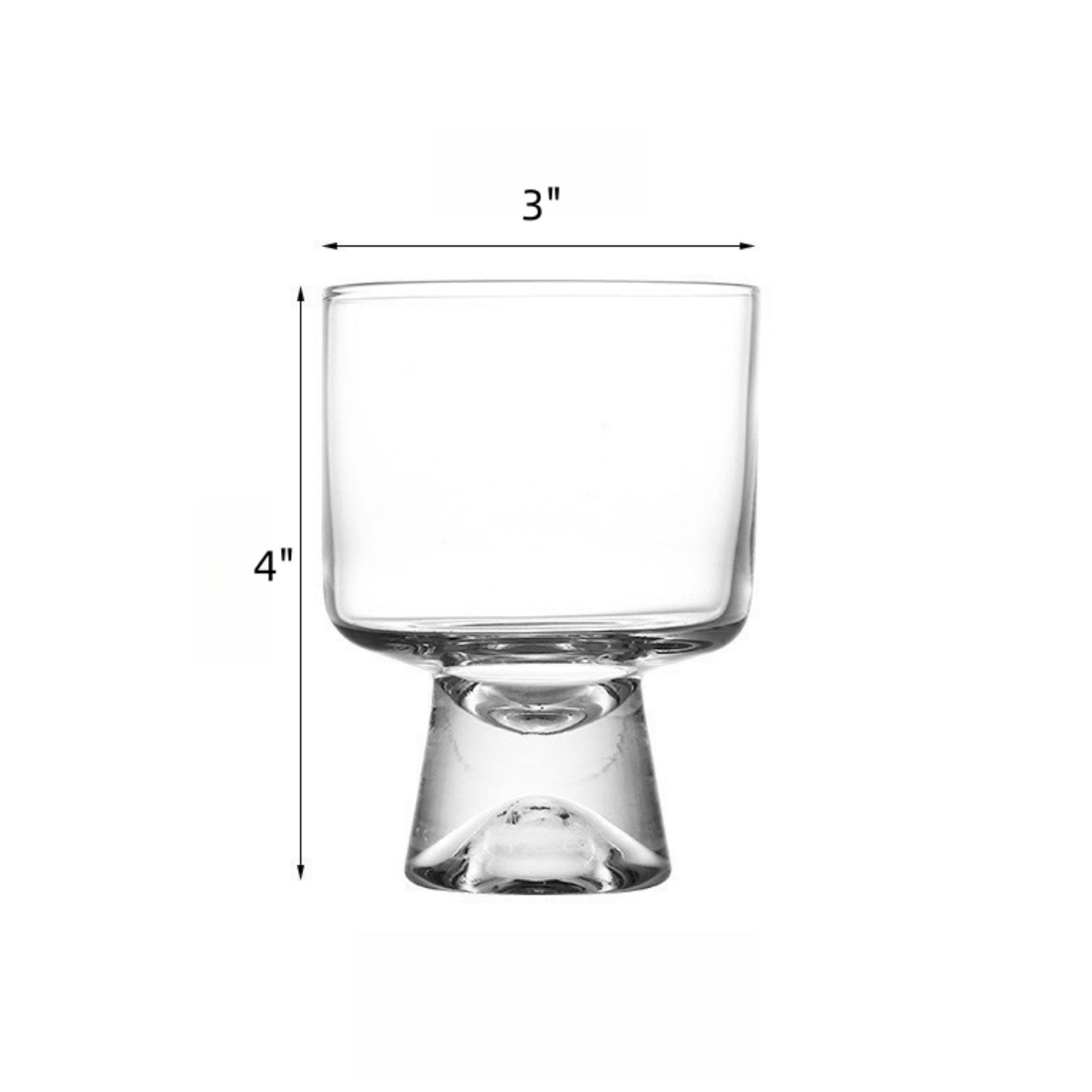 8Oz Glass Dessert Cup