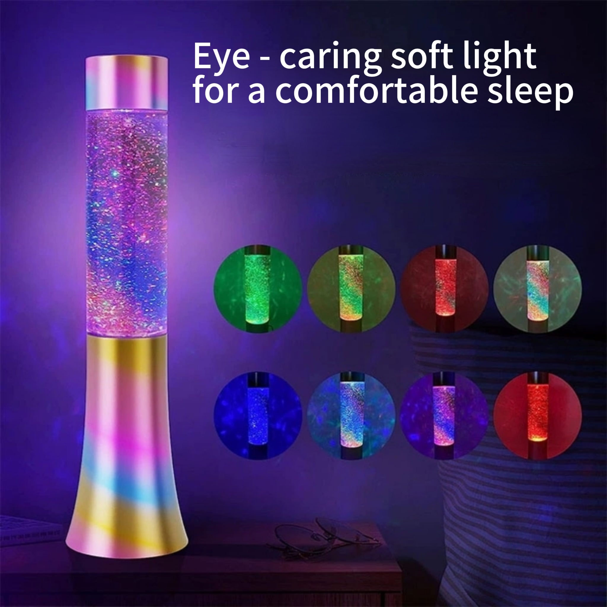 Rainbow LED Table Lamp Color Changing Mood Light