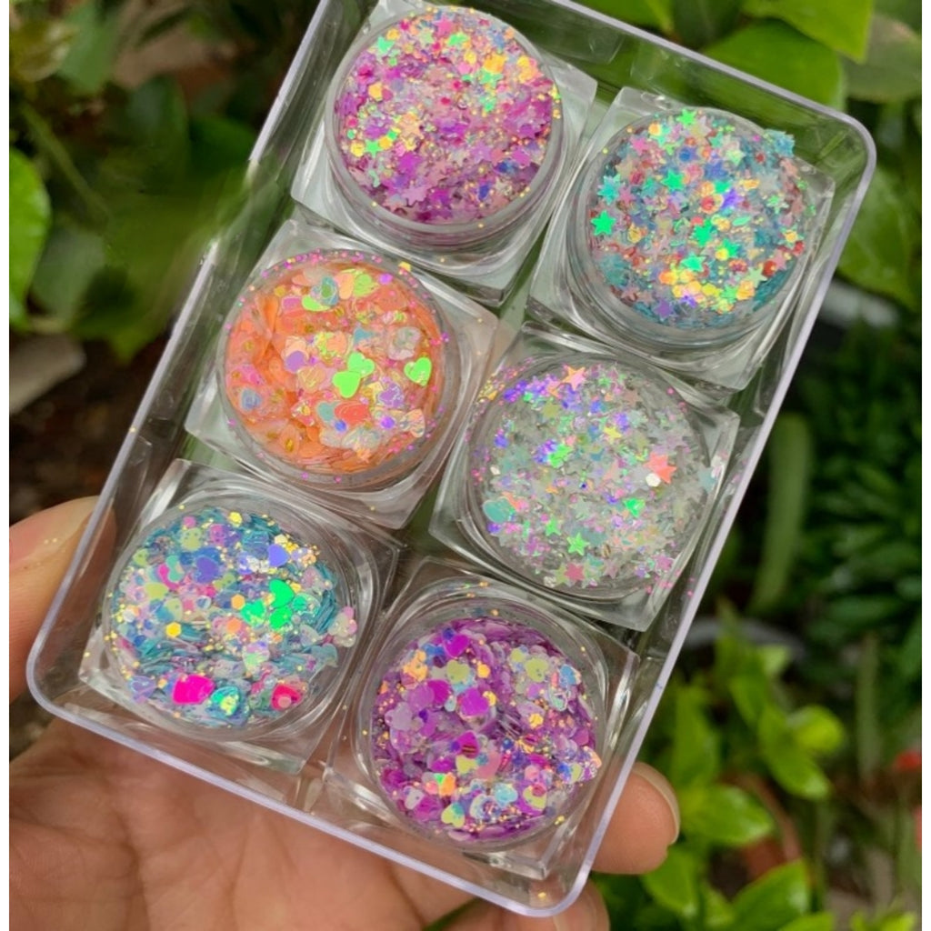 No Glue Kids Body Glitter Gel Biodegradable For Stage Dance