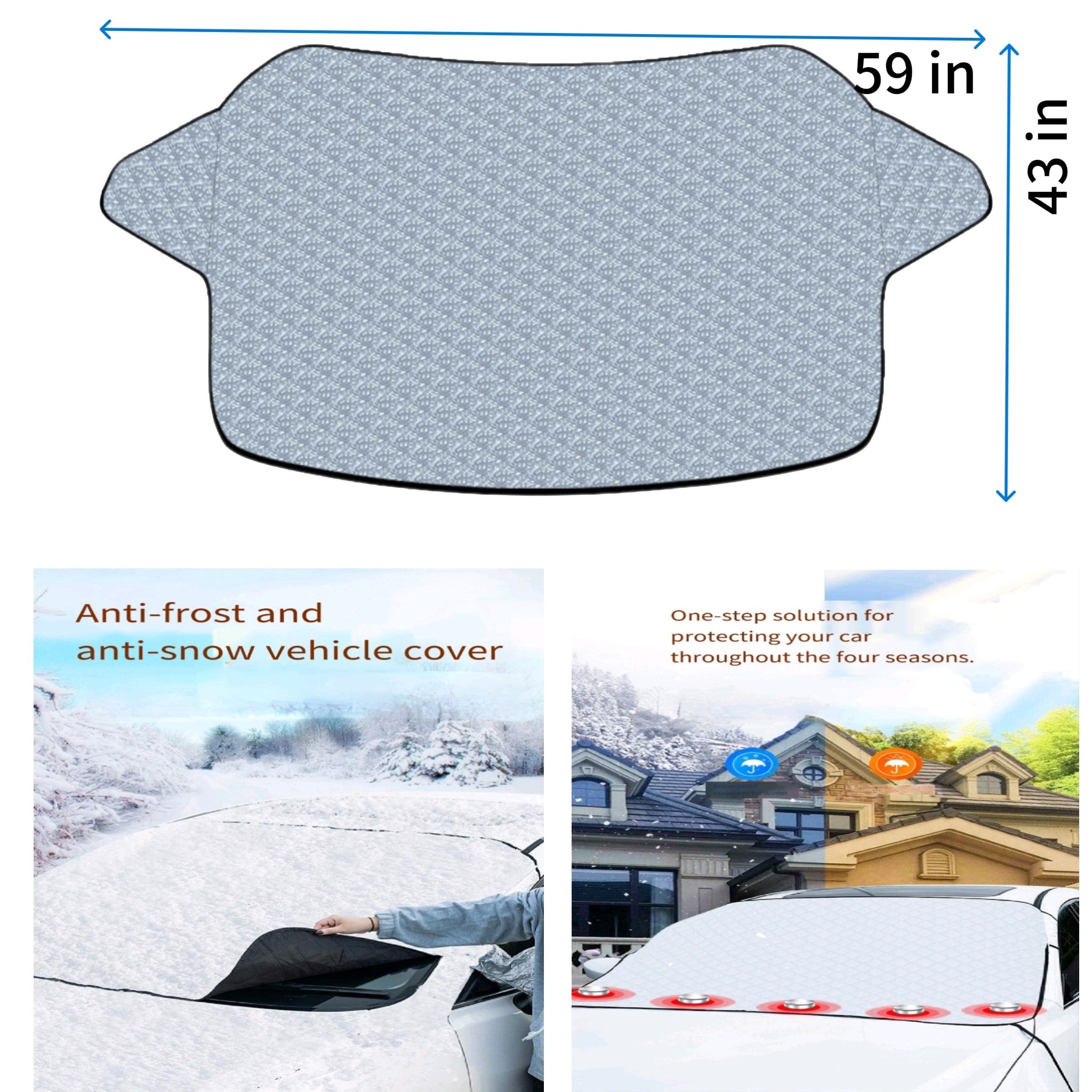Half Cover Car Cover Sunshade