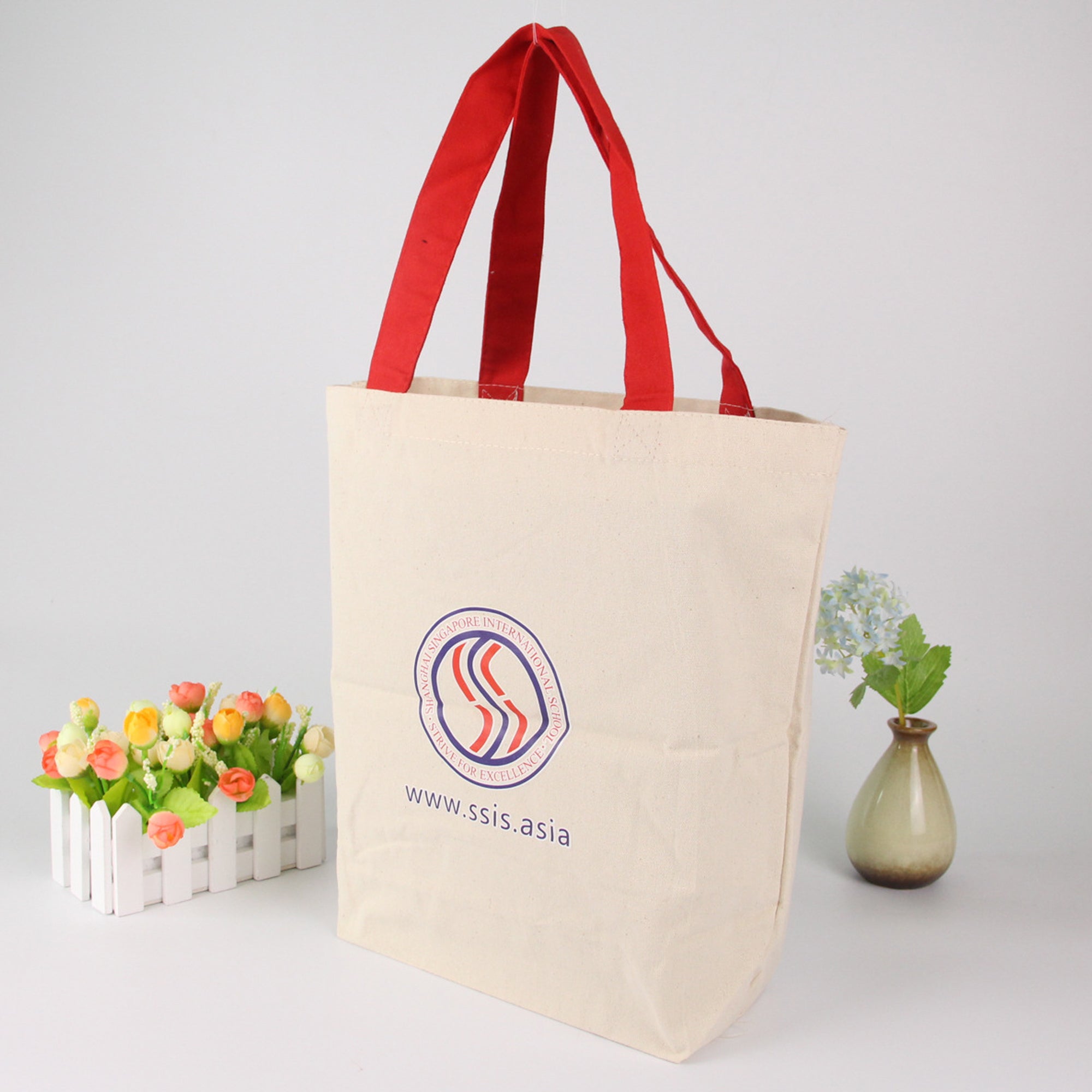 Foldable Canvas Grocery Bags