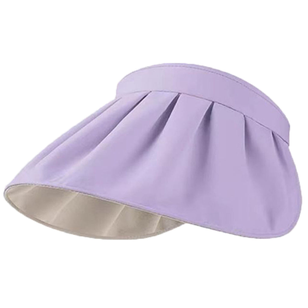 Portable Wide Brim Summer Sun Hat With Uv Protection