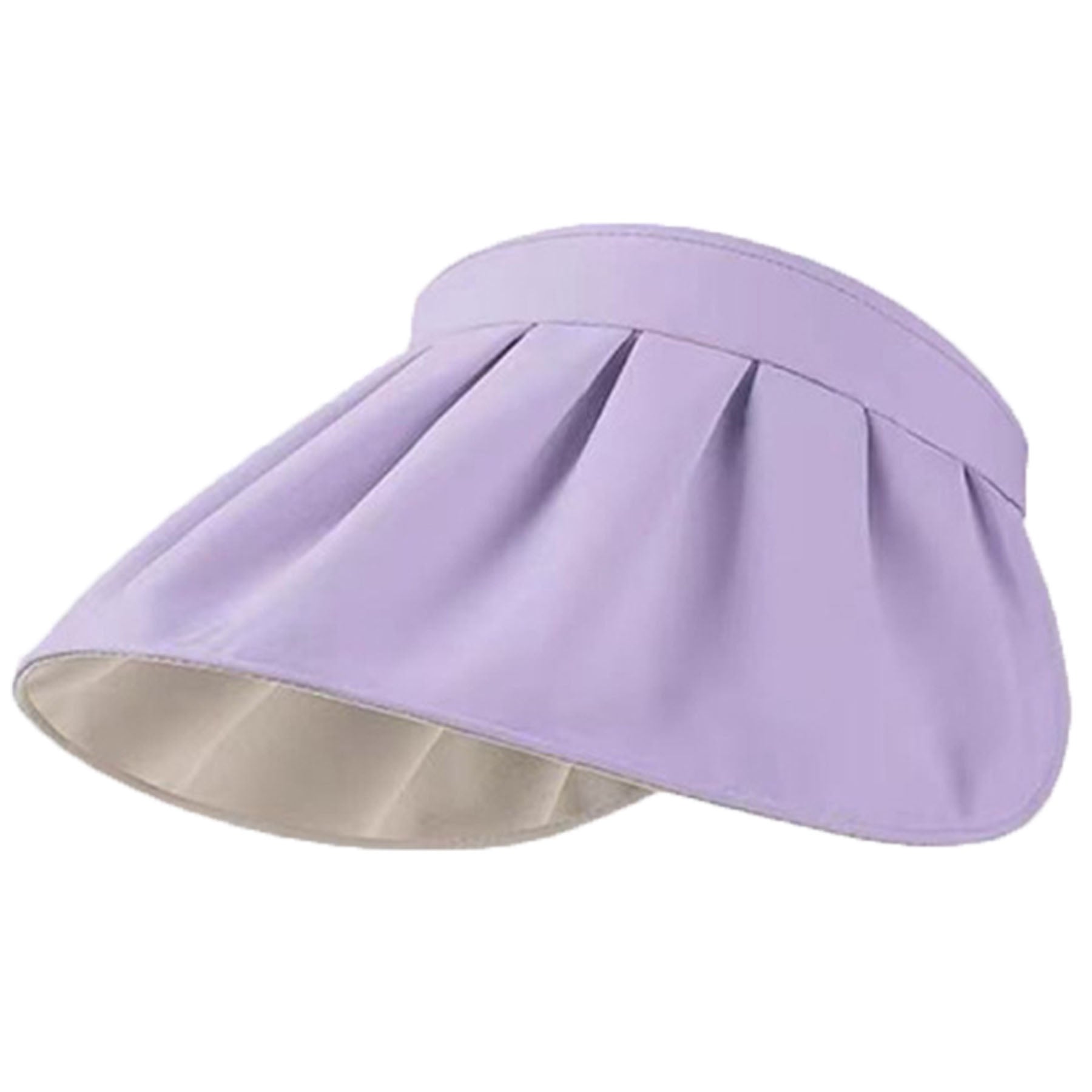 Portable Wide Brim Summer Sun Hat With Uv Protection