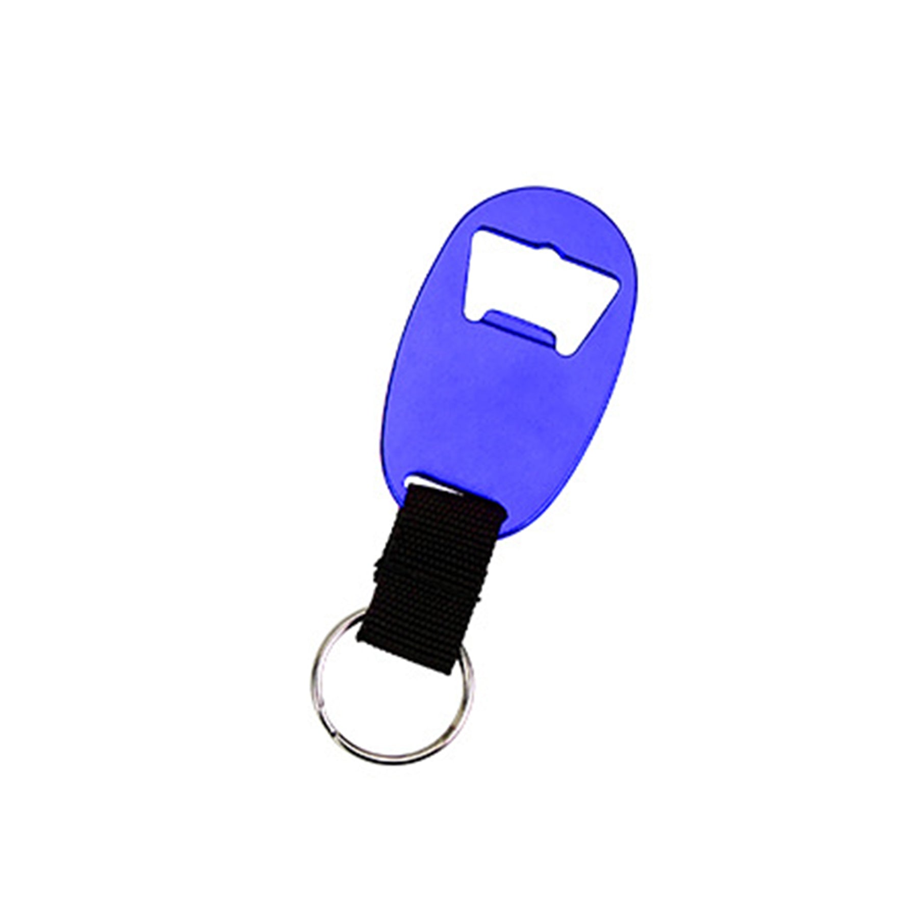 Aluminum Alloy Flat Beer Bottle Opener Keychain