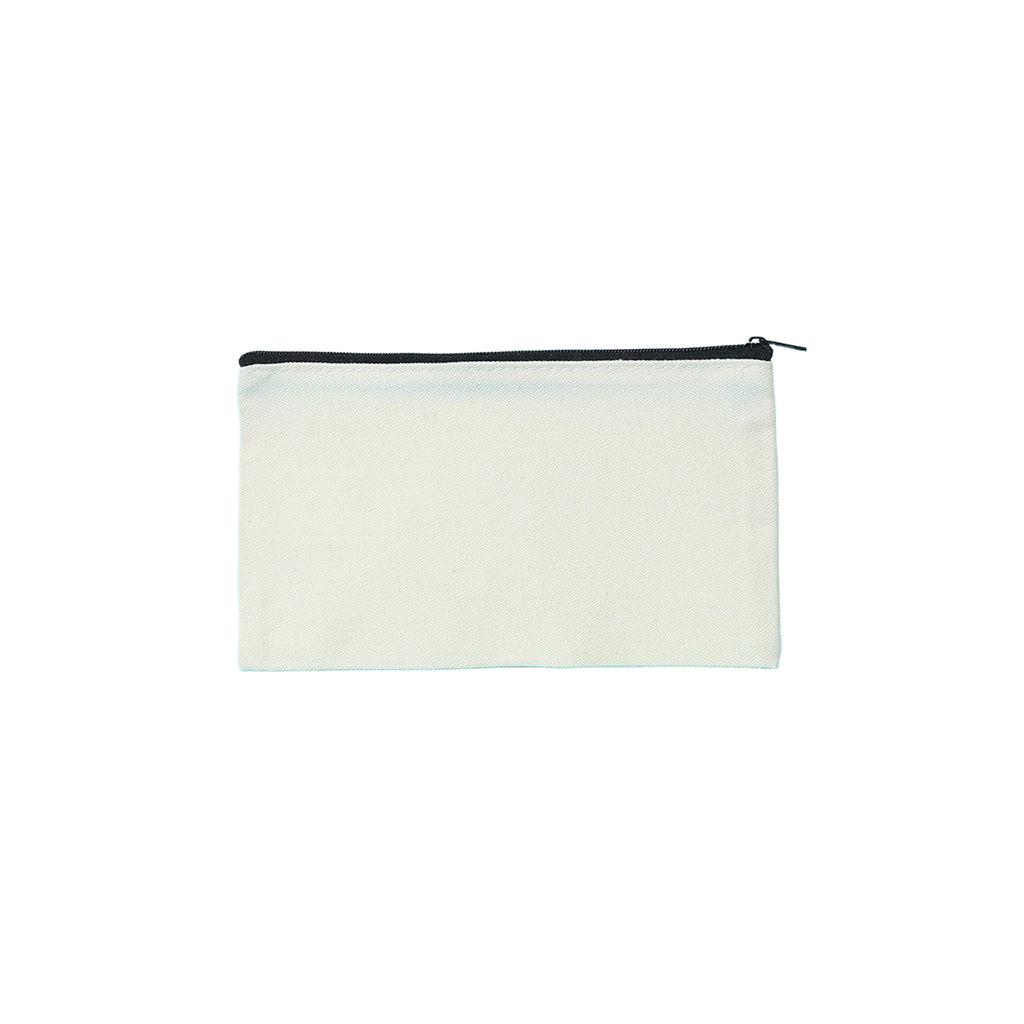 Zippered Canvas Tote Bag