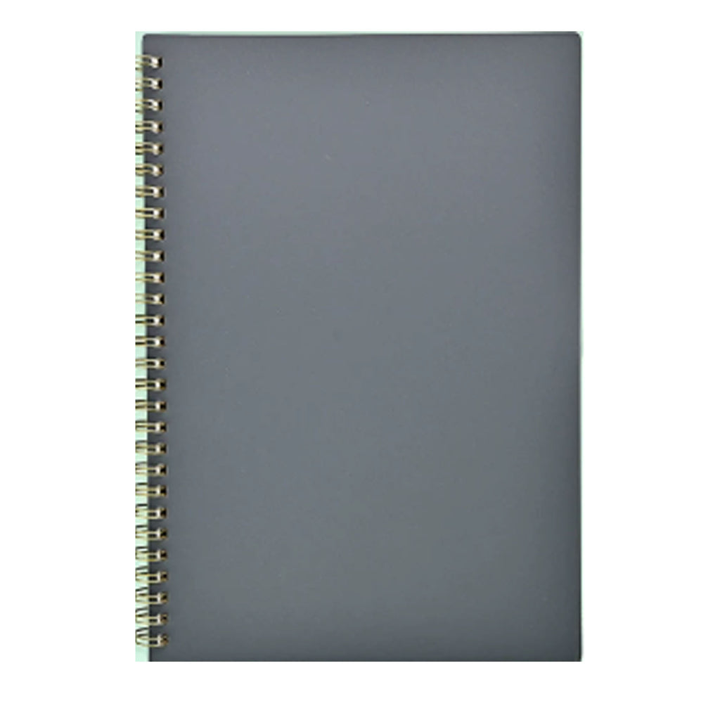 A5 Plastic Cover Notebook with Spiral Binding