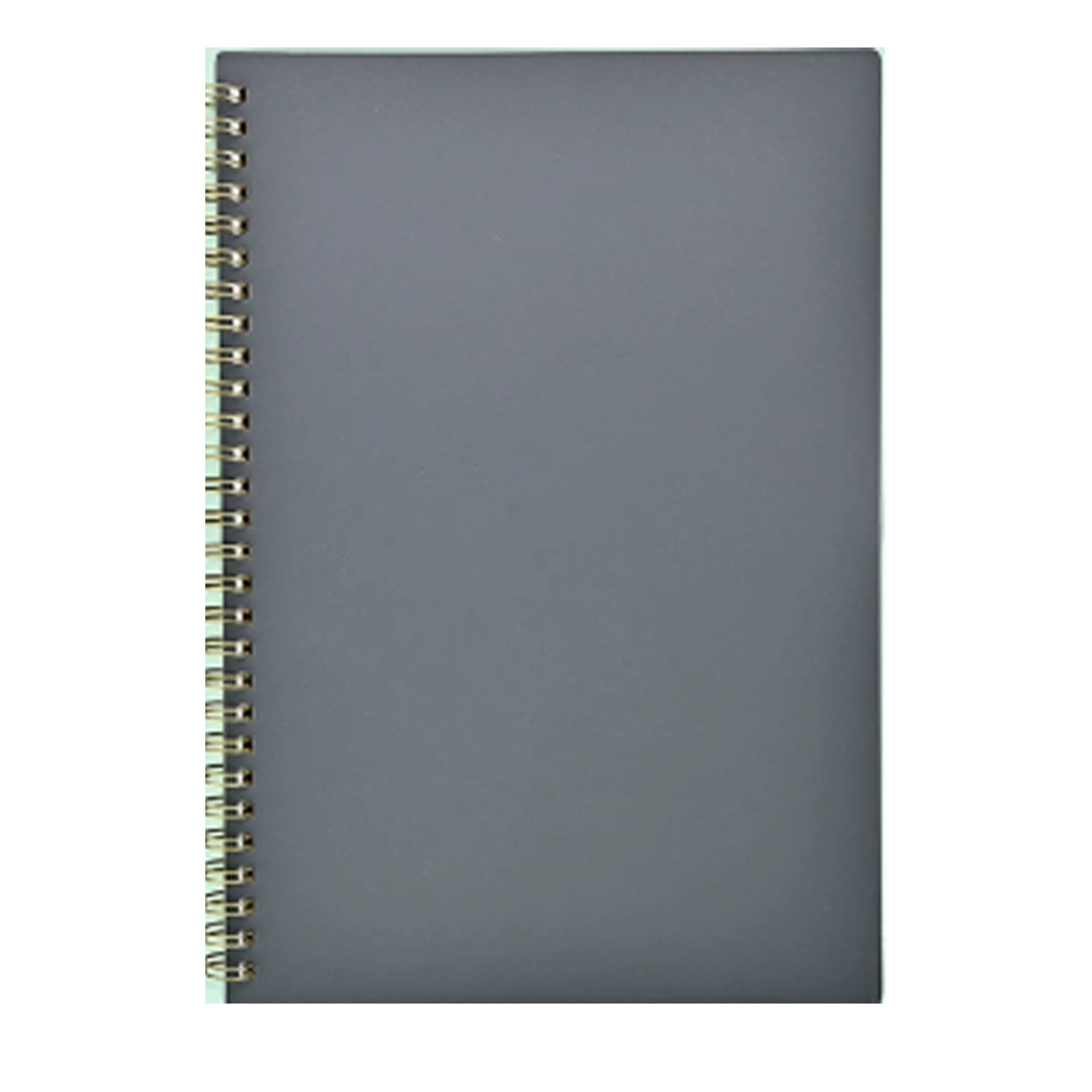 A5 Plastic Cover Notebook with Spiral Binding
