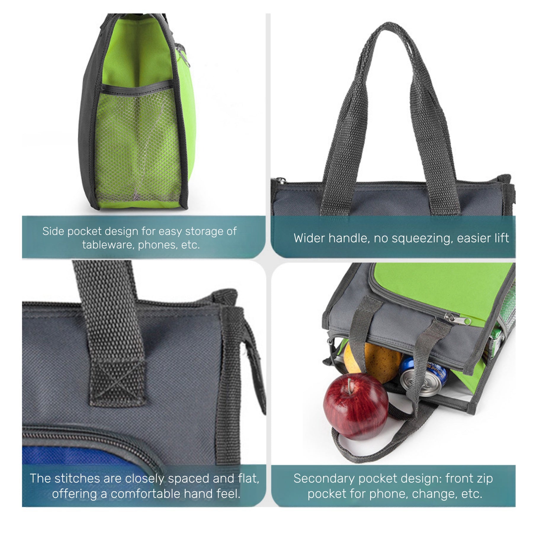 Oxford Fabric Handheld Lunch Bag