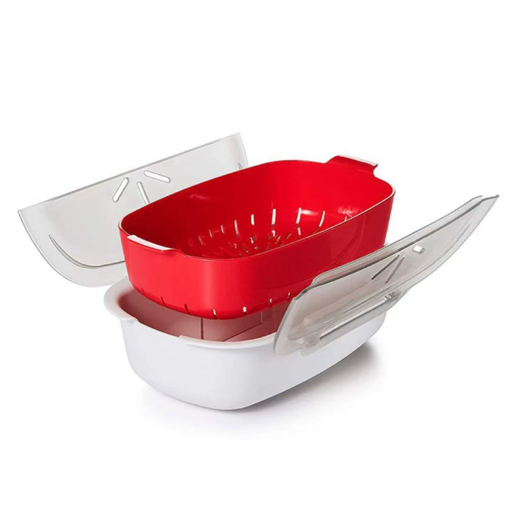 Microwave Oven Steaming Dish