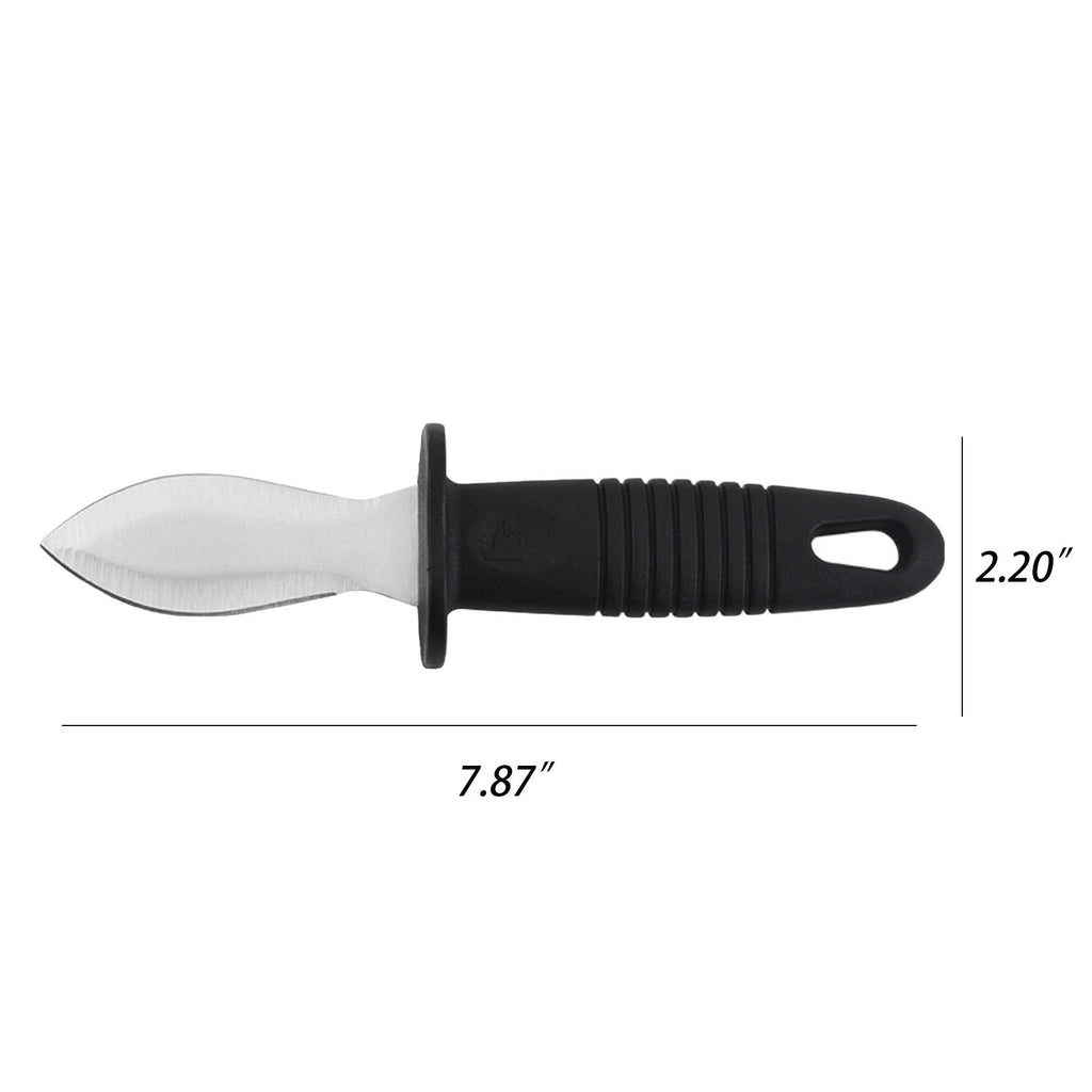 Stainless Plastic Handle Oyster Shucking Knife